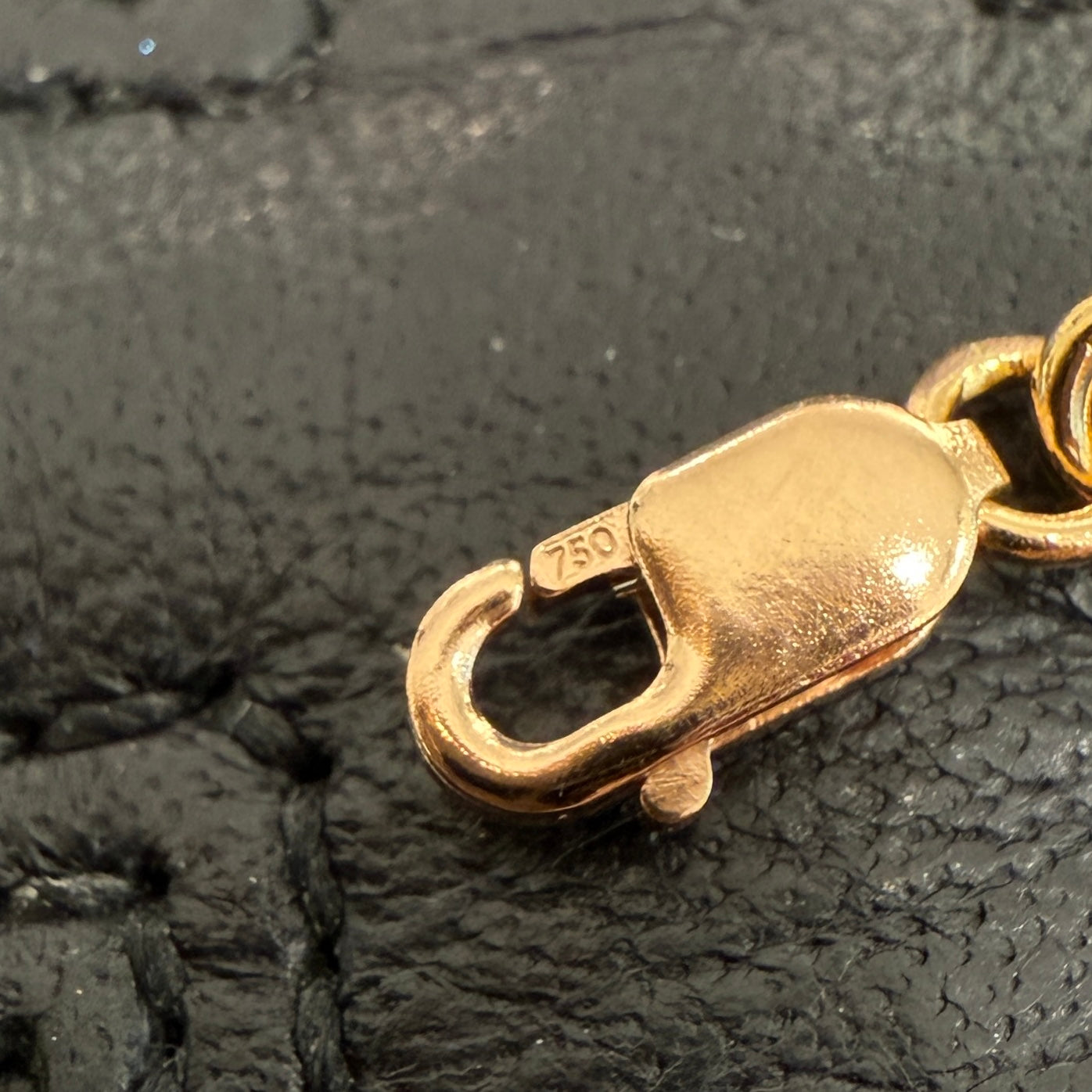 CHROME HEARTS 22K Twist Chain Necklace Size 16 Inch クロムハーツ 22K ツイストチェーン ネックレス サイズ16インチ