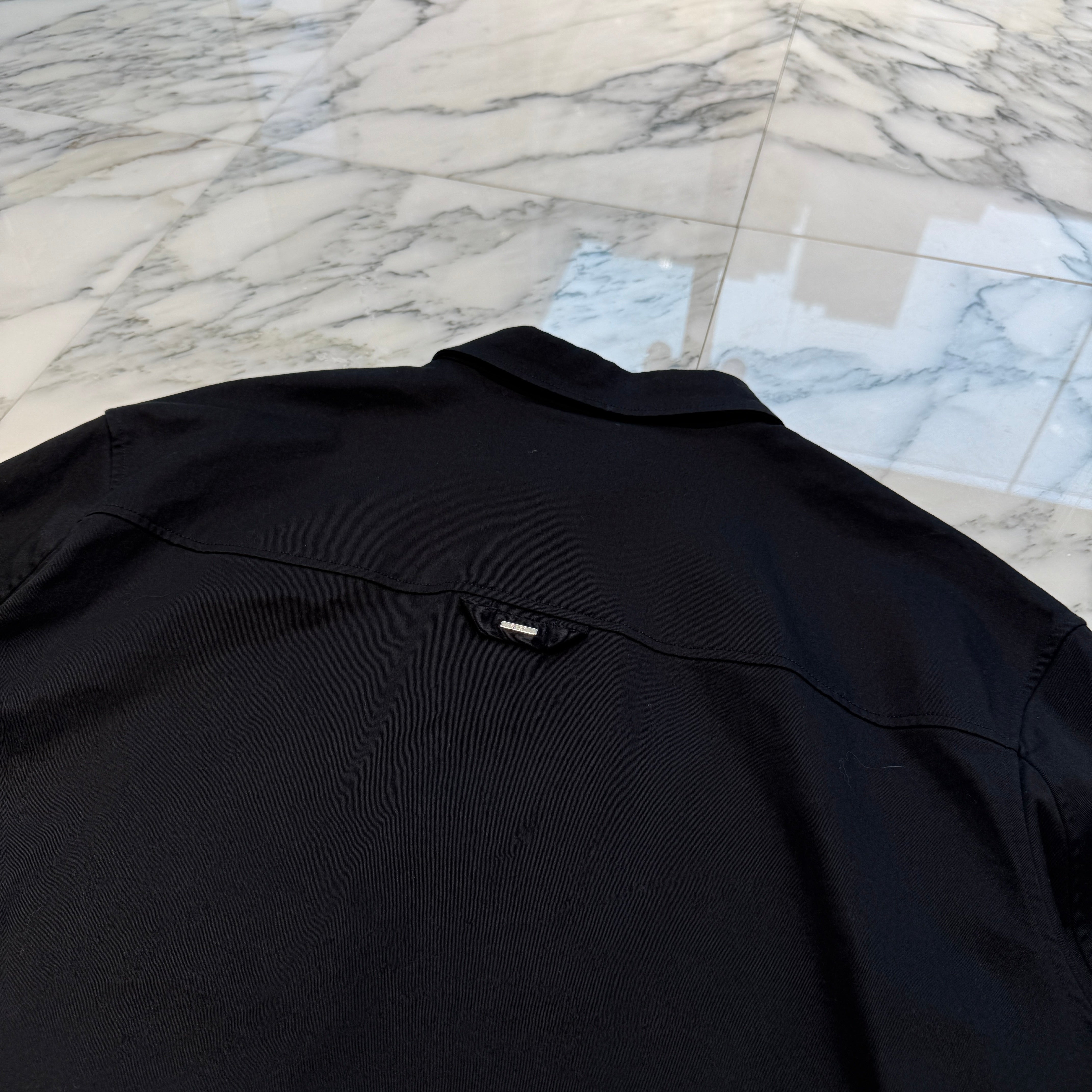 LOUIS VUITTON 2024SS Monogram Frock Casual Cotton Oversize Shirt HQB45W Size 5L ルイヴィトン モノグラムフロック カジュアルコットン オーバーサイズシャツ サイズ5L