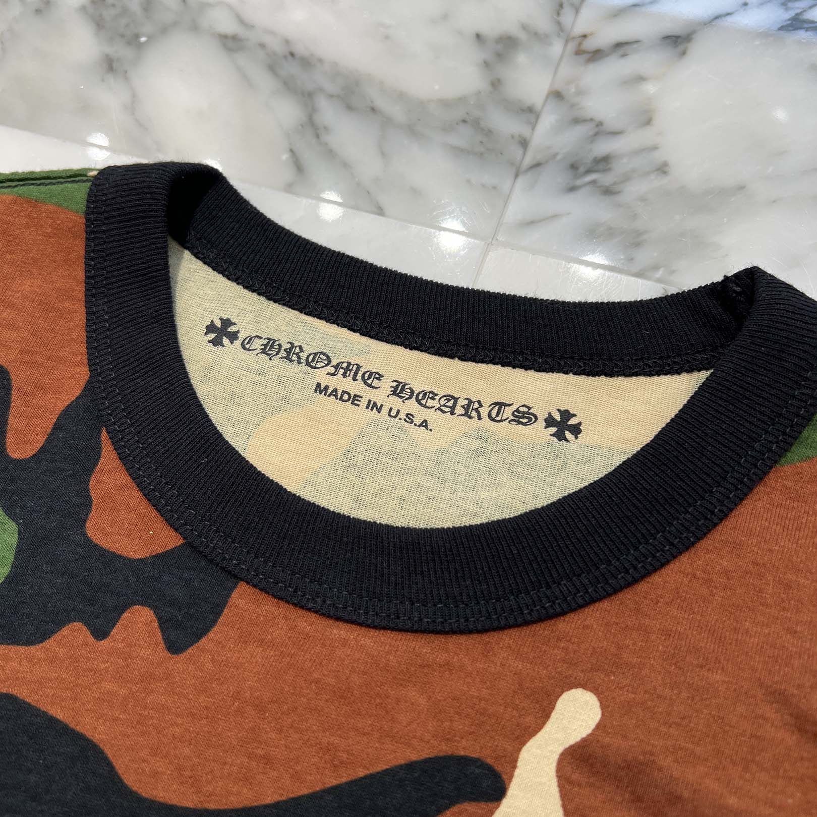 CHROME HEARTS × MATTY BOY 2022SS PPO CAUTION Tee Size L クロムハーツ × マッティボーイ コーションTシャツ サイズL