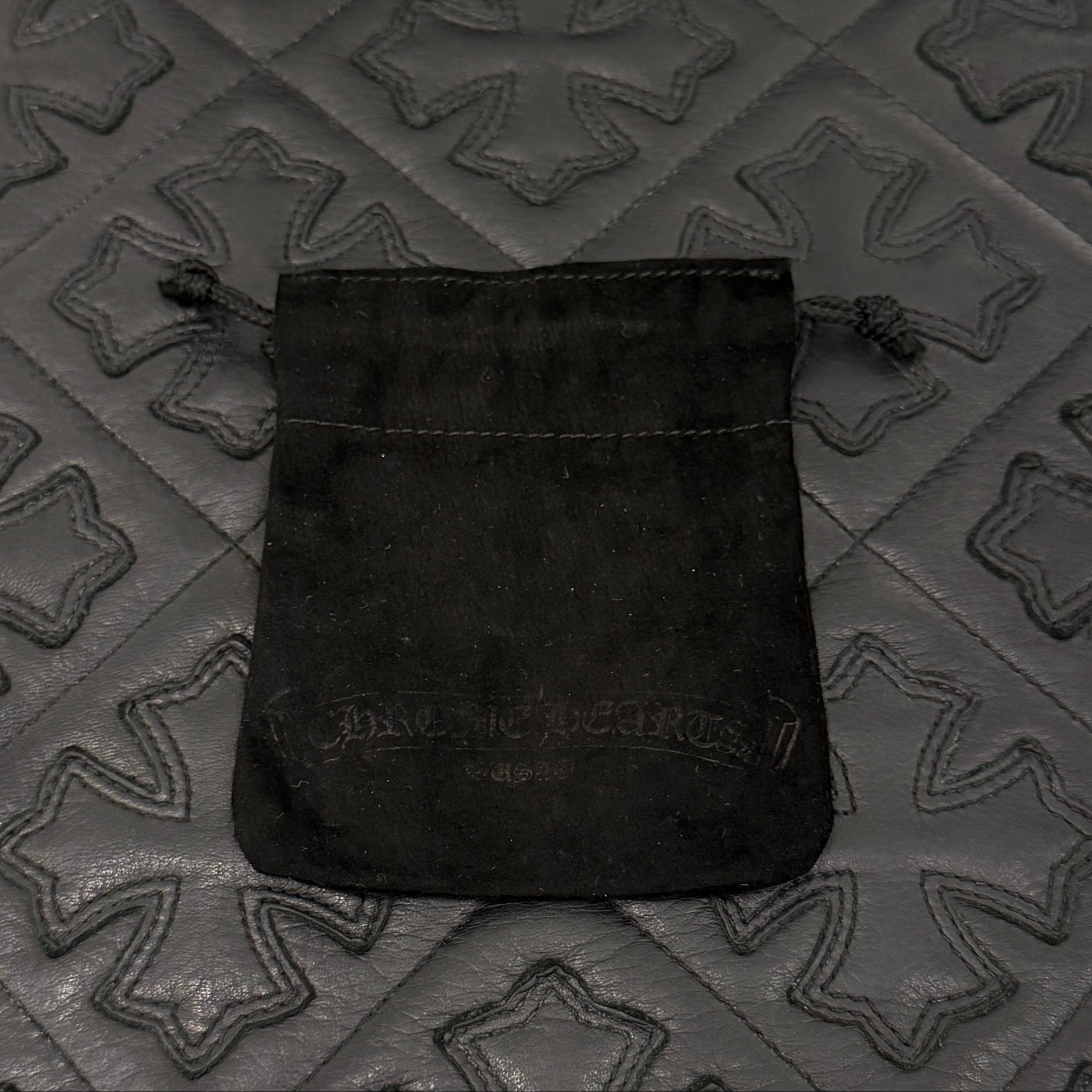 CHROME HEARTS 2CLIP BS Flare VINY Heart Wallet Chain クロムハーツ