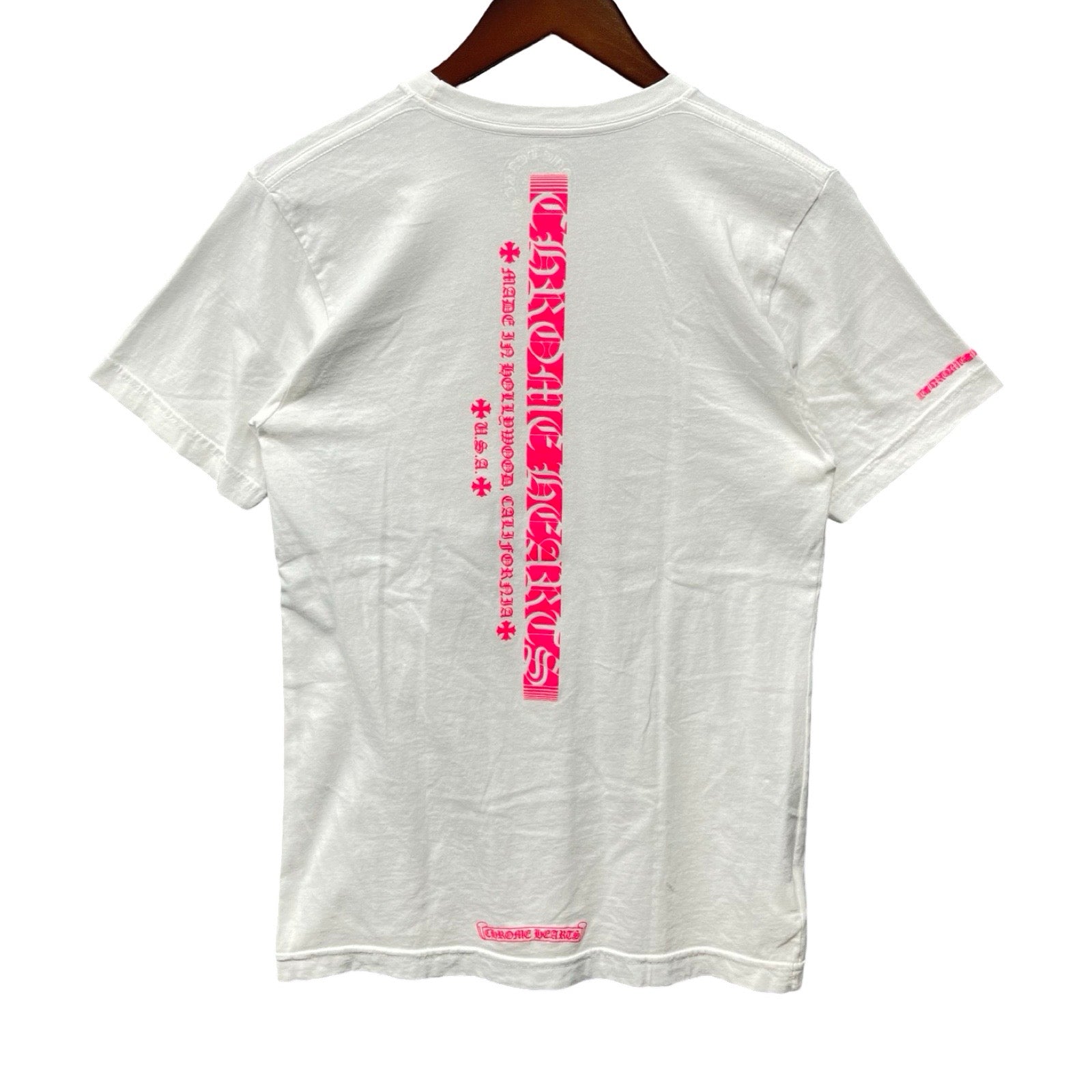 関税・送料込 Chrome Hearts MADE IN HOLLYWOOD Tシャツ Chrome Hearts Made In Hollywood T-Shirt Black/White/Red