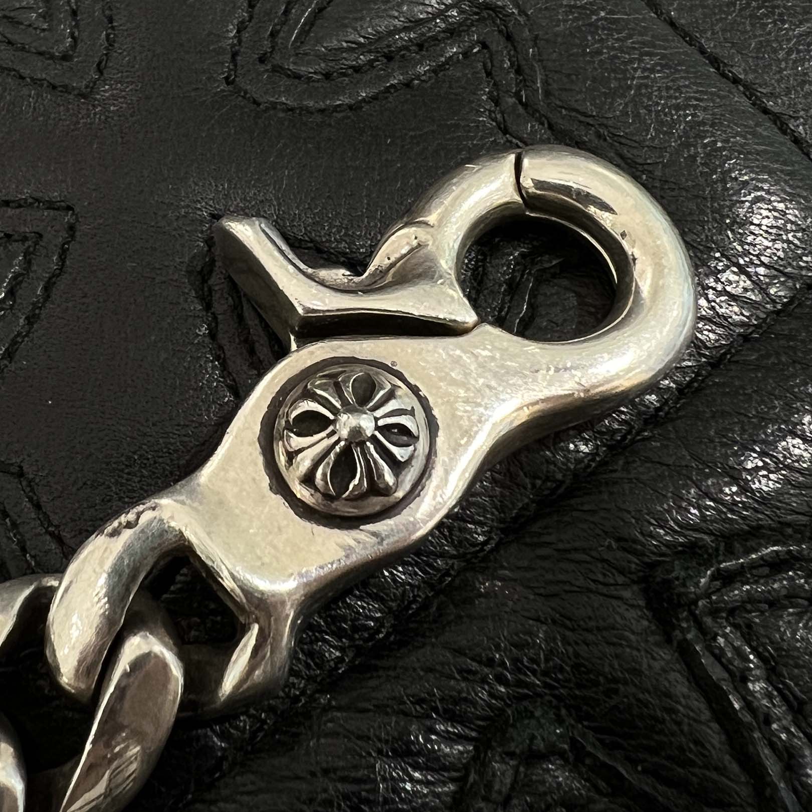 CHROME HEARTS 1CLIP CLASSIC Chain Bracelet Size 13 Link クロムハーツ 1クリップ クラシック チェーン ブレスレット サイズ13リンク