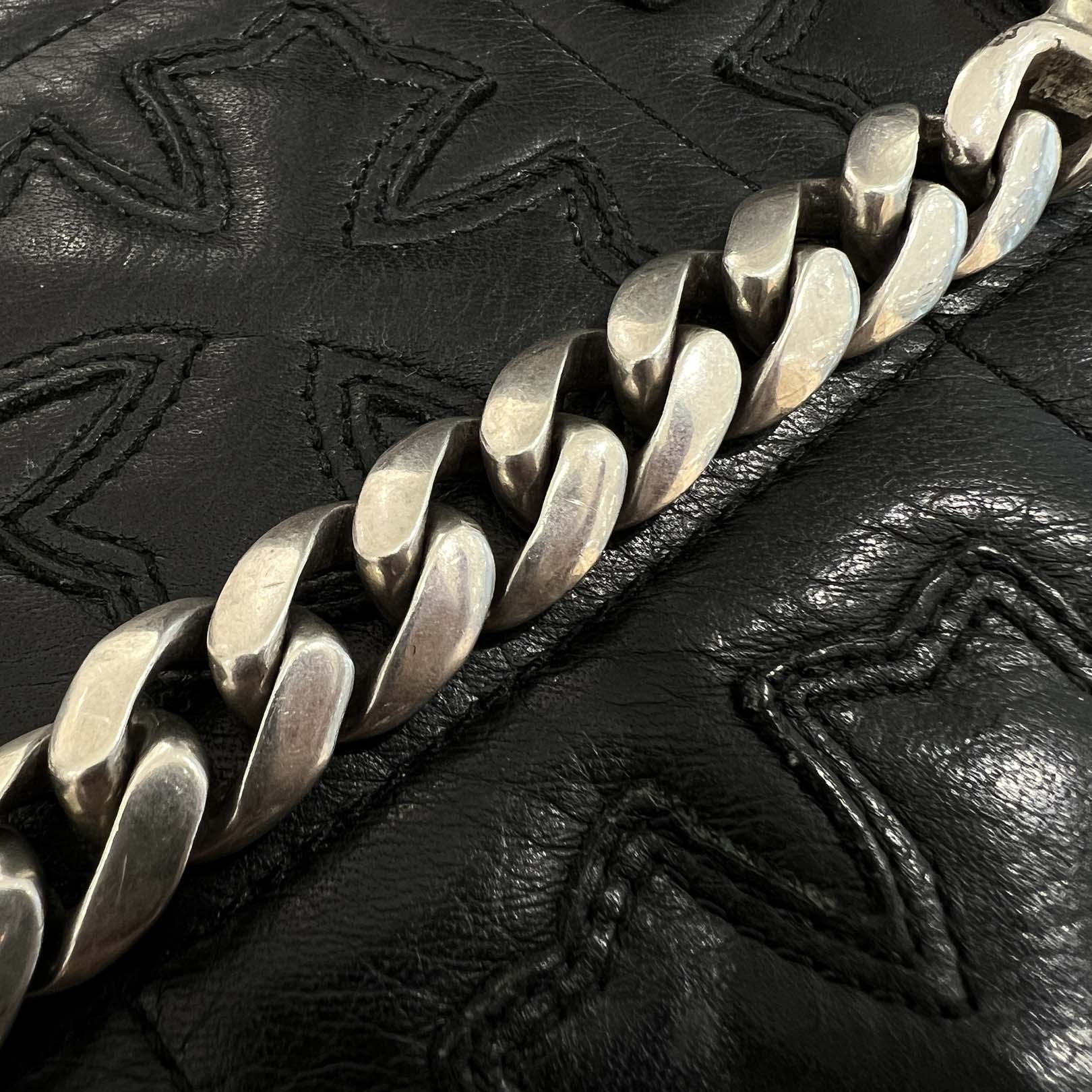 CHROME HEARTS 1CLIP CLASSIC Chain Bracelet Size 13 Link クロムハーツ 1クリップ クラシック チェーン ブレスレット サイズ13リンク