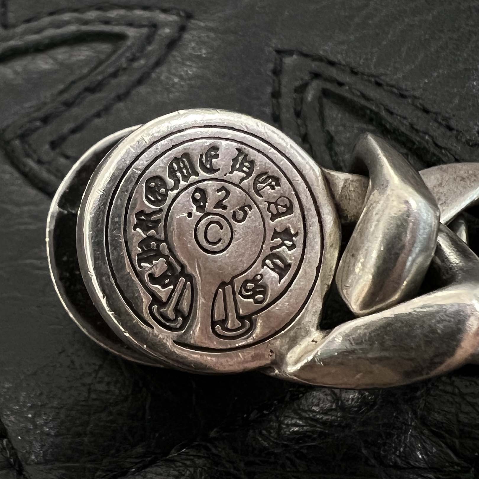 CHROME HEARTS 1CLIP CLASSIC Chain Bracelet Size 13 Link クロムハーツ 1クリップ クラシック チェーン ブレスレット サイズ13リンク