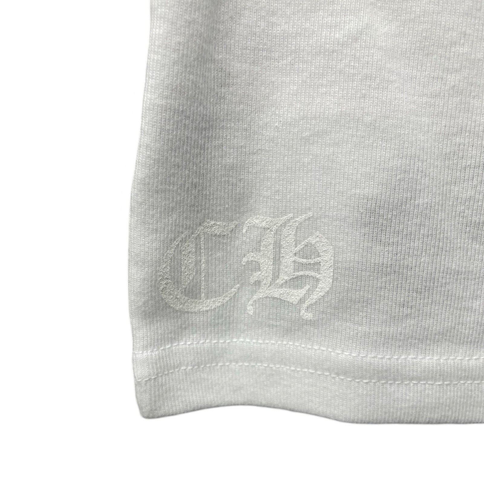 CHROME HEARTS Scroll Label Logo Baby Long Sleeve Tee Size 6MONNTHS（52/40）