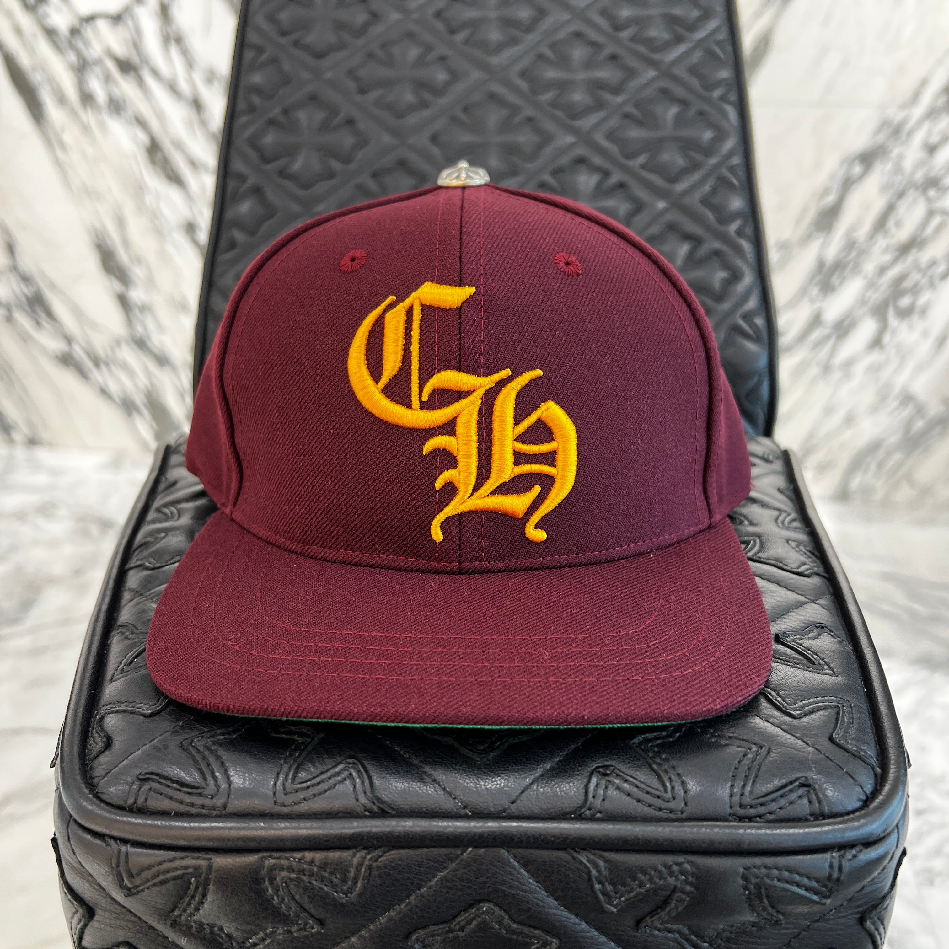 CHROME HEARTS 2025AW CH Logo Embroidery Trucker Cap Size ONE SIZE (51-61) クロムハーツ CHロゴ刺繍 トラッカーキャップ サイズONE SIZE (51-61)