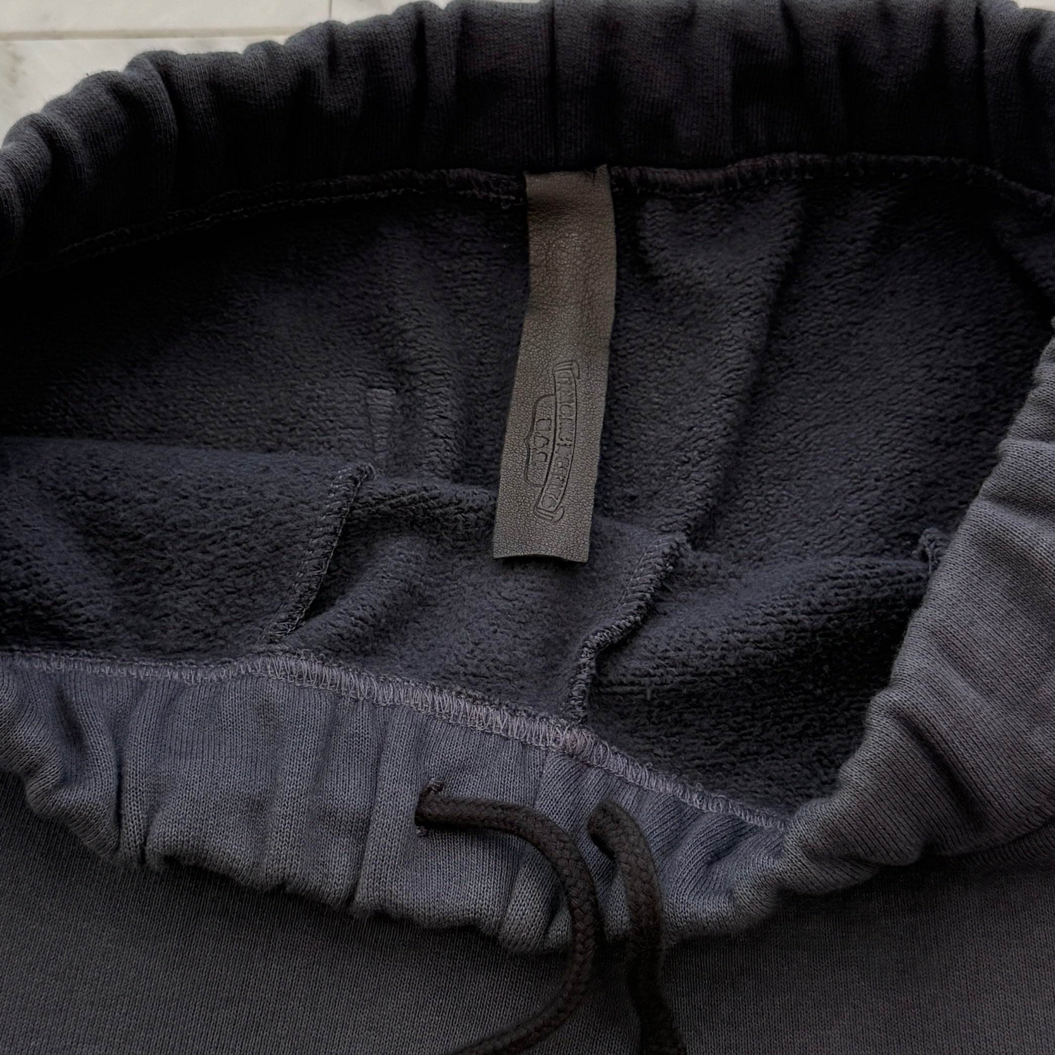 CHROME HEARTS GRP Y NOT 3 Cemetery Cross Patch Sweat Shorts Size S クロムハーツ GRP ワイノット 3 セメタリー クロスパッチ スウェットショーツ サイズS