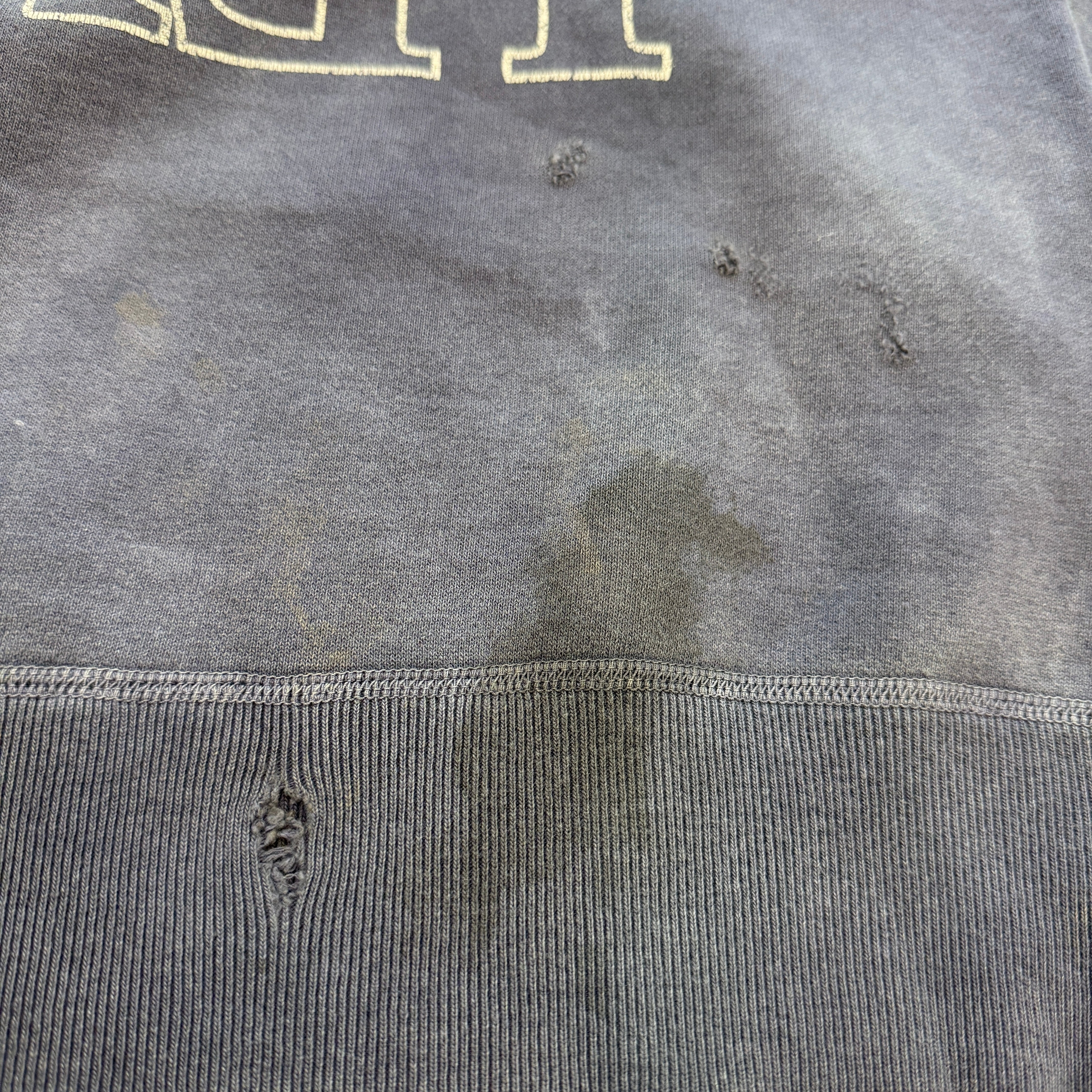 SAINT Mxxxxxx × DENIM TEARS 2021SS VINTAGE CREWNECK SWEAT SHIRT SM-S21-0000-048 Size L セントマイケル × デニムティアーズ ヴィンテージ クルーネック スウェットシャツ サイズL