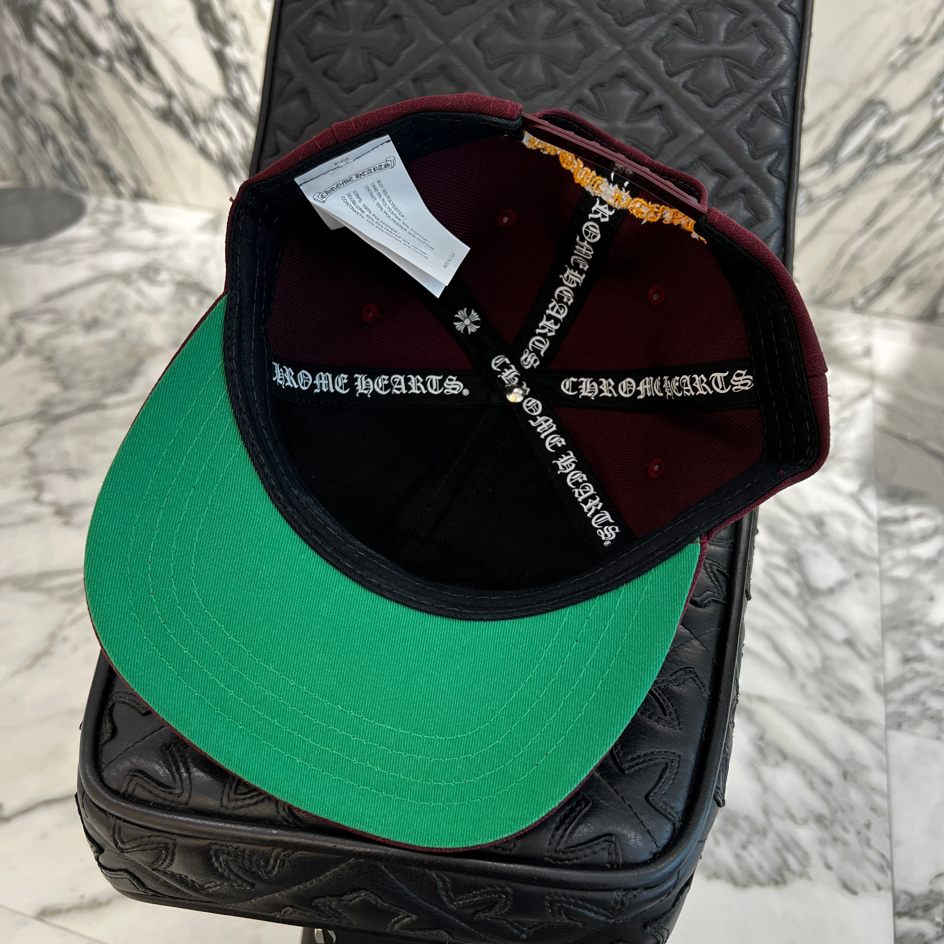 CHROME HEARTS 2025AW CH Logo Embroidery Trucker Cap Size ONE SIZE（51-61）クロムハーツ CHロゴ刺繍 トラッカーキャップ サイズONE SIZE（51-61)