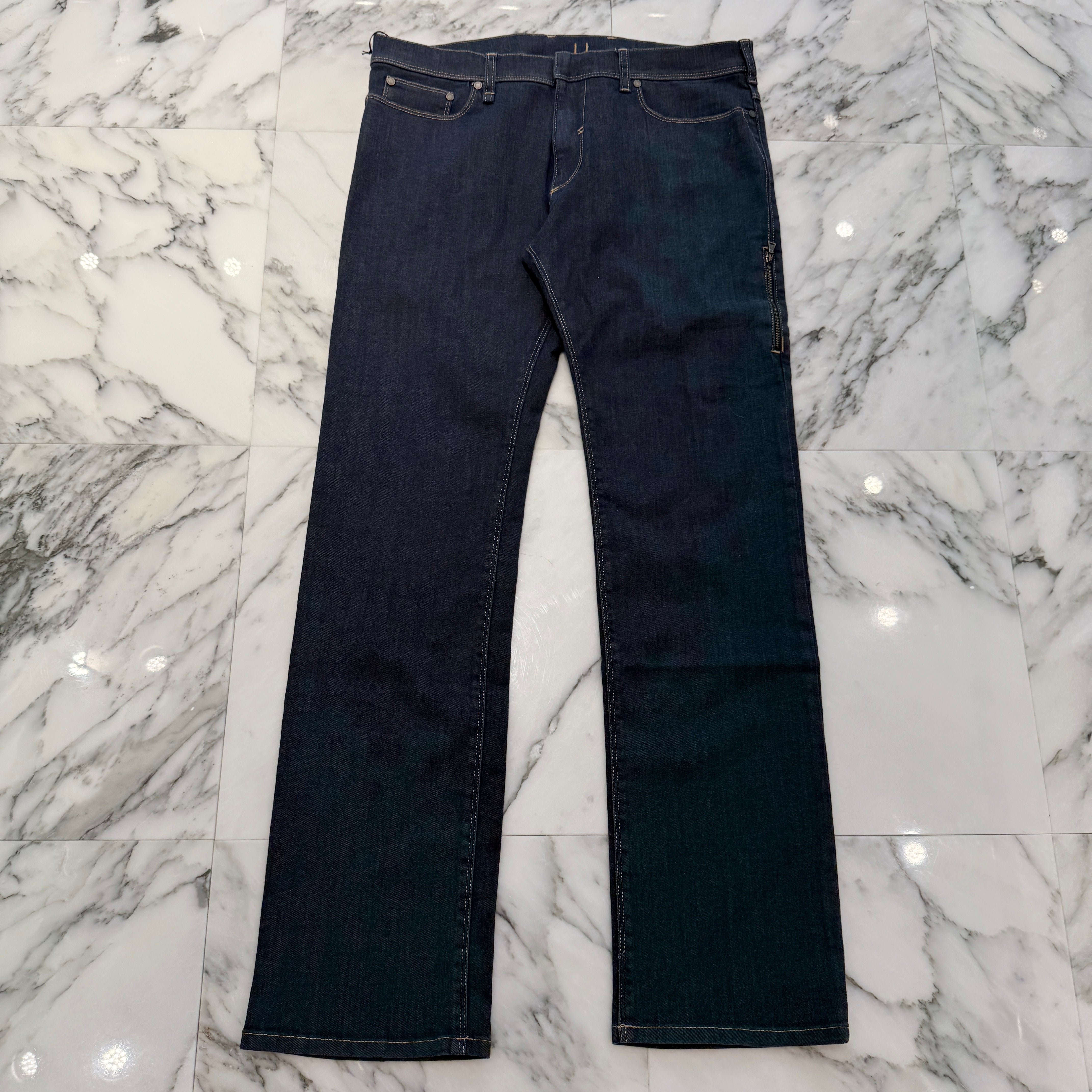 NEIL BARRETT Stretch Straight Denim BDE25D 8583 Size 34 ニールバレット ストレッチ ストレートデニム サイズ34