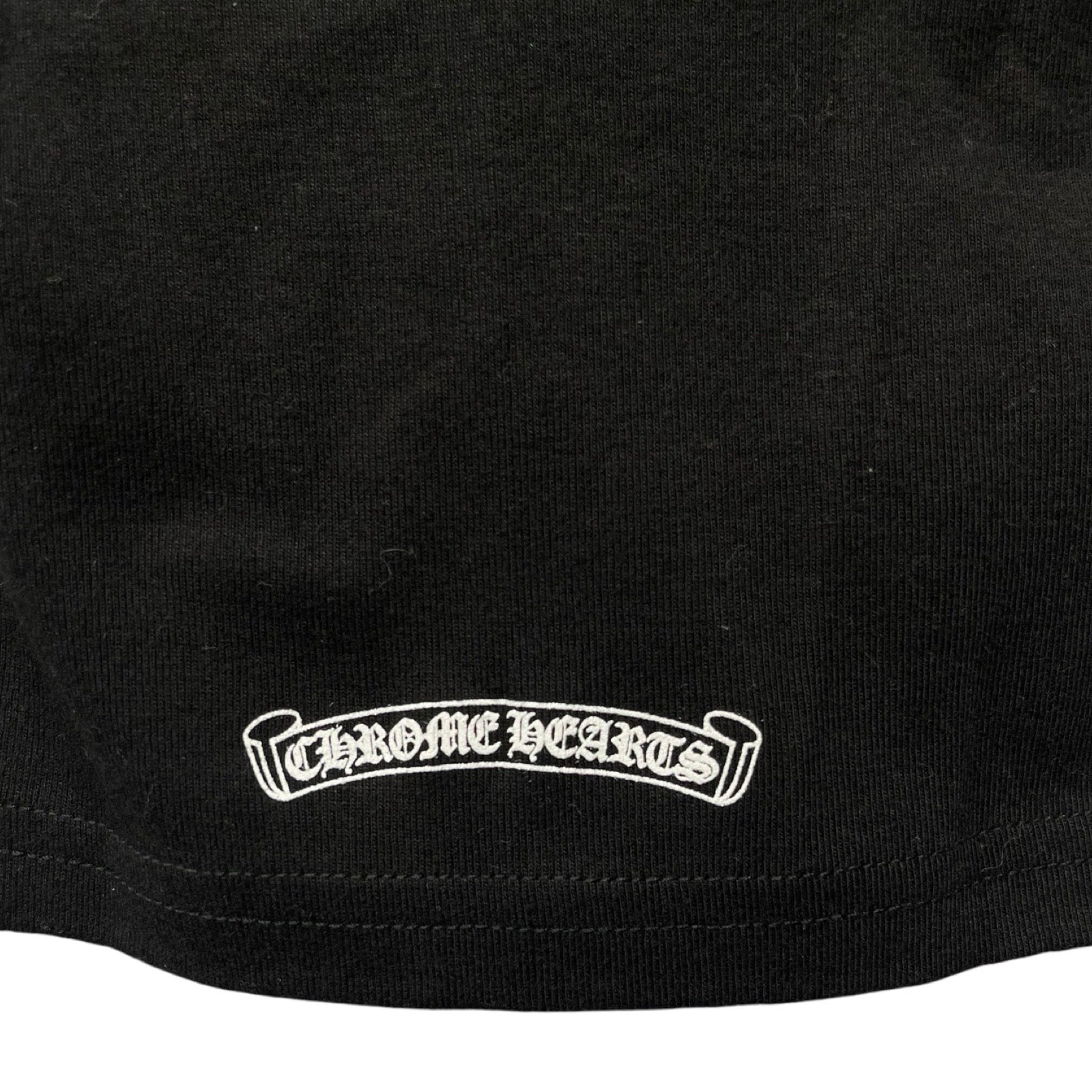 CHROME HEARTS Scroll Label Logo Baby Long Sleeve Tee Size 6MONNTHS（52/40）