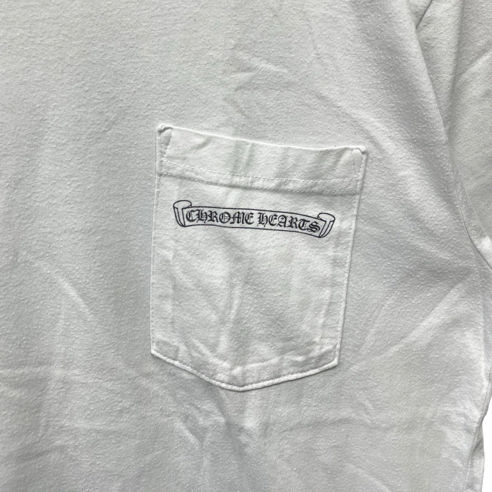 CHROME HEARTS Back Arch Logo USA Print Tee Size M