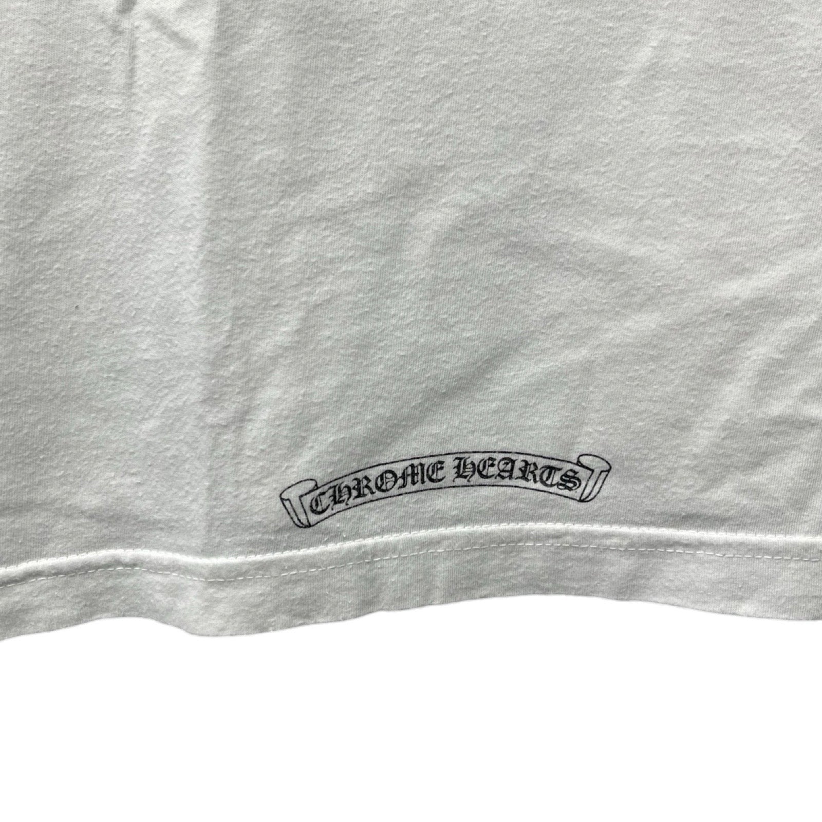 CHROME HEARTS Back Arch Logo USA Print Tee Size M