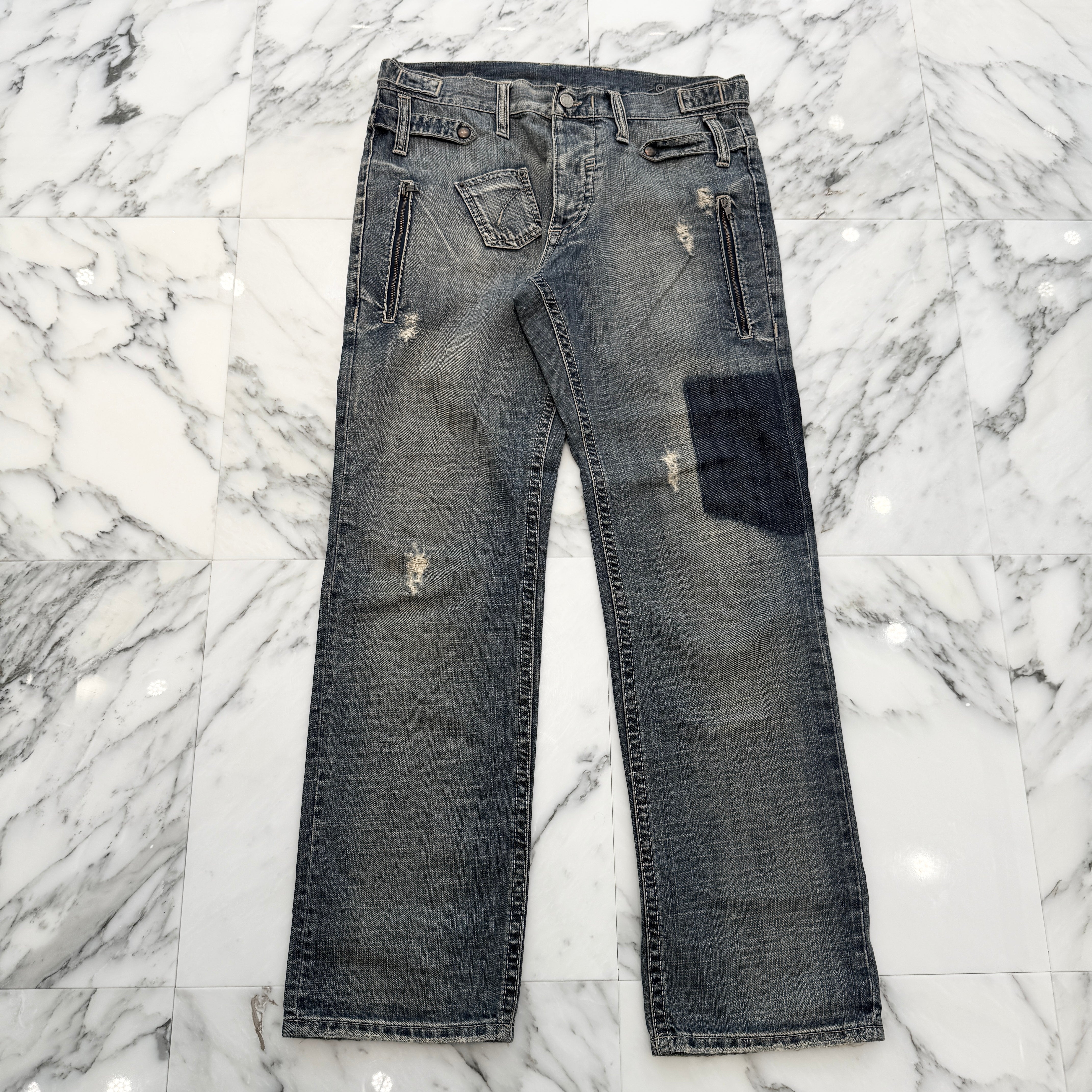 NEIL BARRETT 2004AW Vintage Denim Pants 139939 Size 33 ニールバレット ヴィンテージ デニムパンツ サイズ33