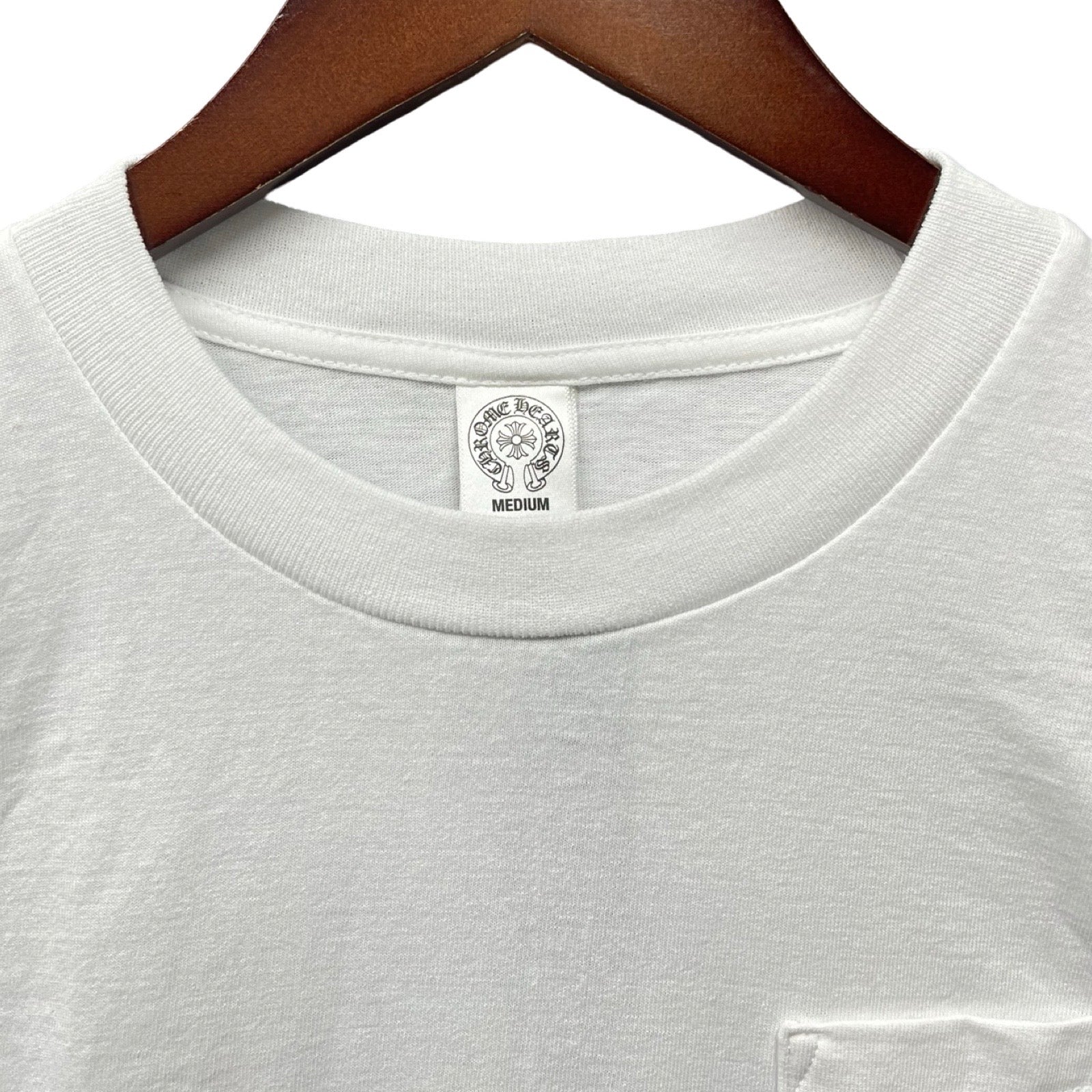 CHROME HEARTS Horseshoe Back Scroll Tee Size M