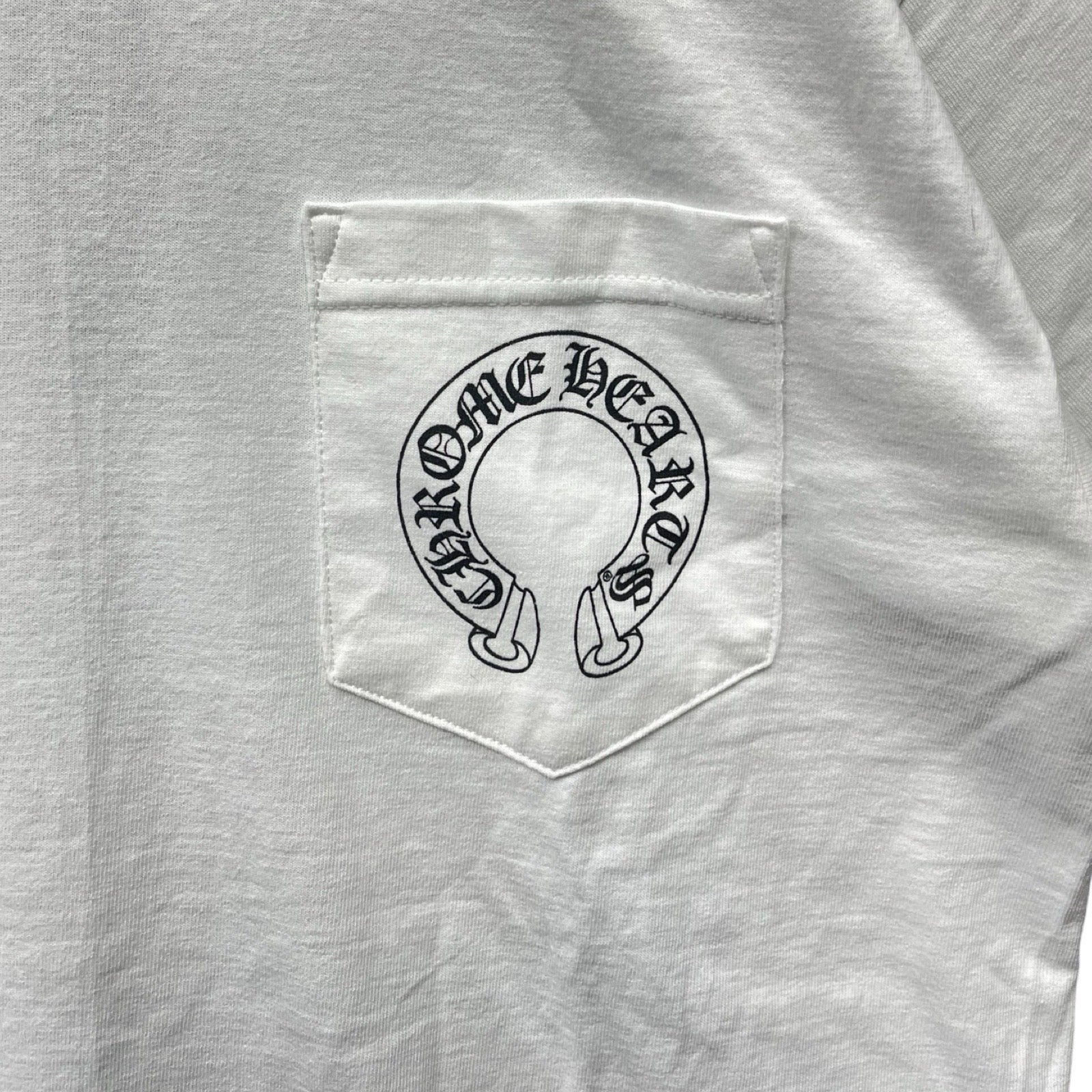 CHROME HEARTS Horseshoe Back Scroll Tee Size M