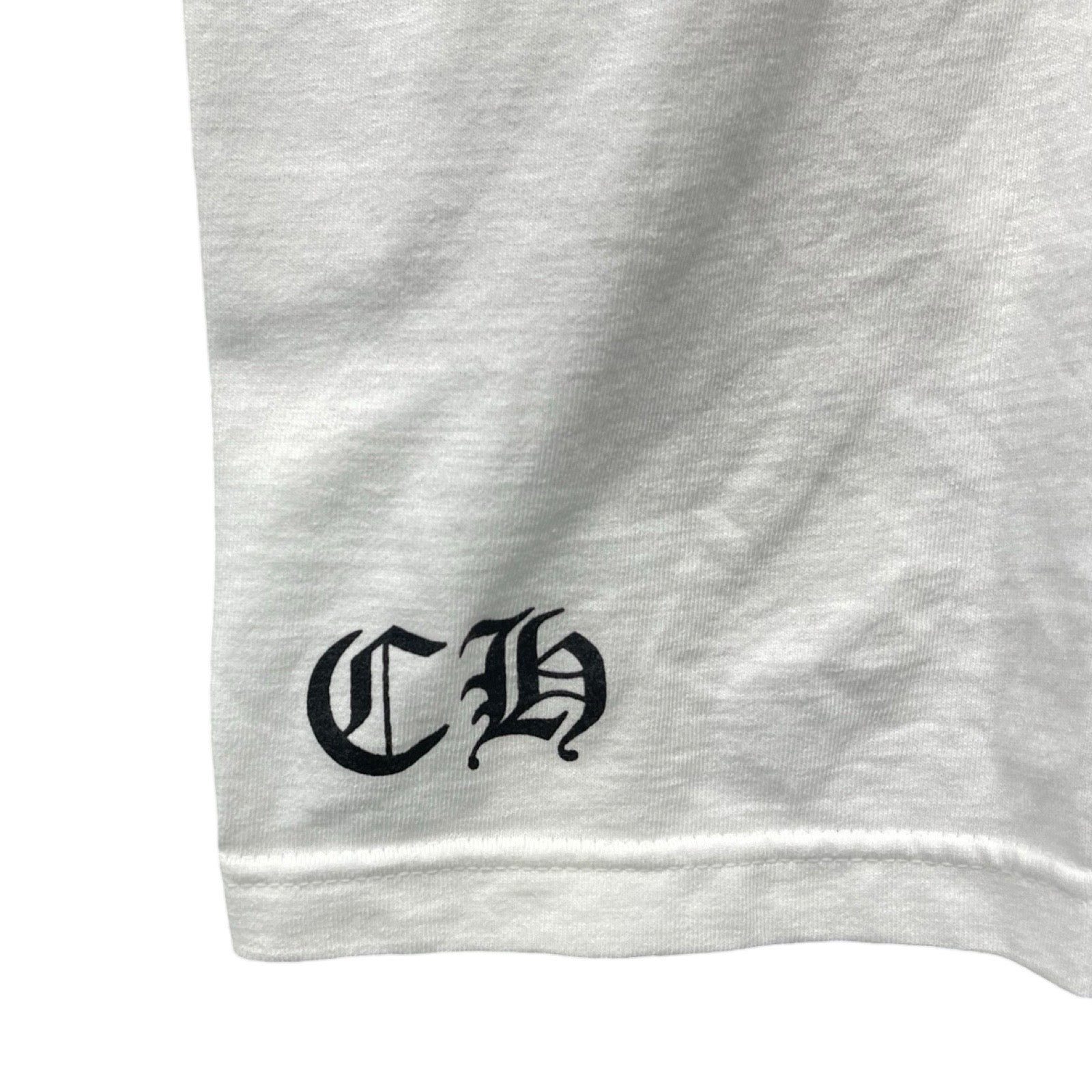 CHROME HEARTS Horseshoe Back Scroll Tee Size M