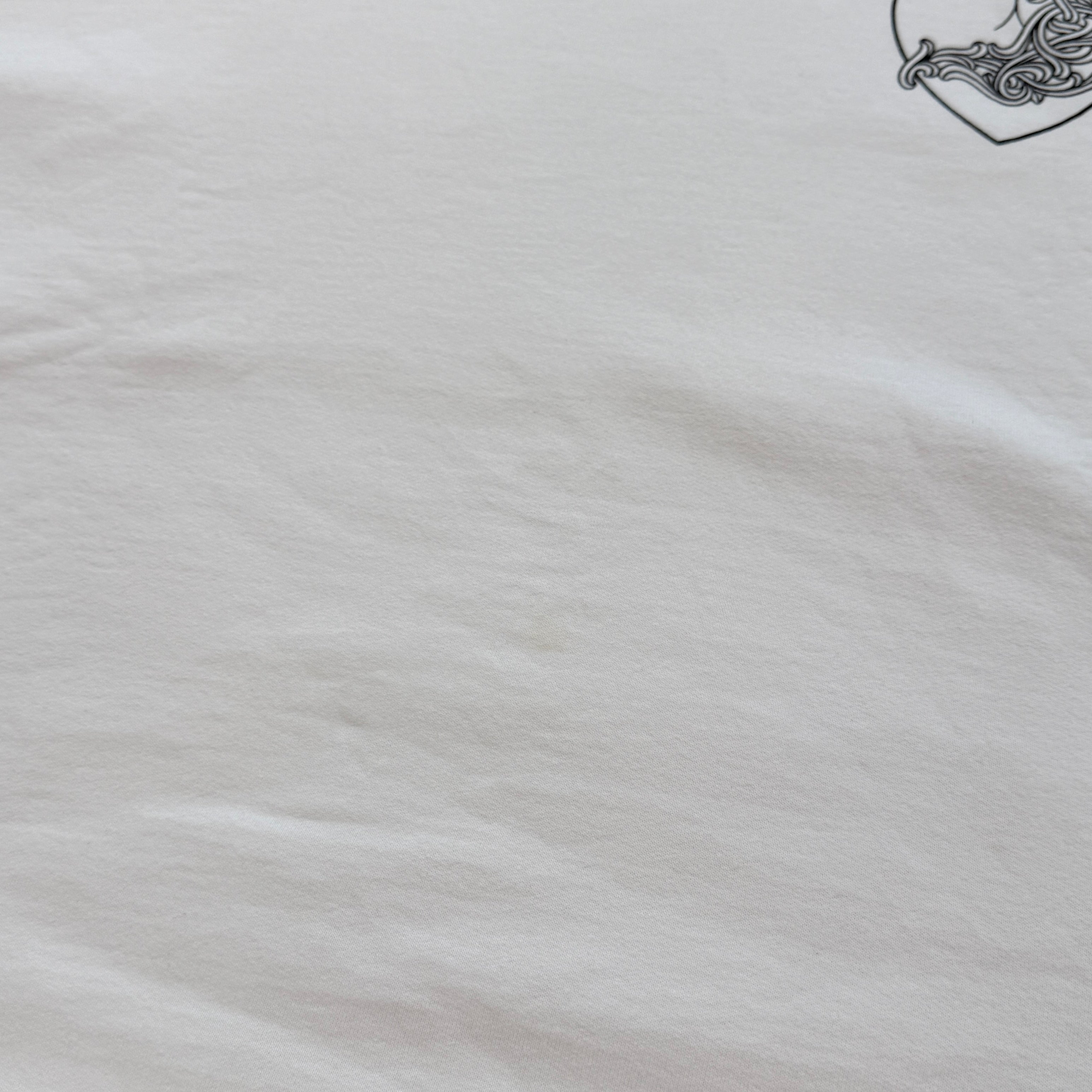 CHROME HEARTS × DEADLLY DOLL Viny Heart Crew Neck Sweat Shirt Size XL クロムハーツ × デッドリードール ヴィニーハート クルーネックスウェットシャツ サイズXL