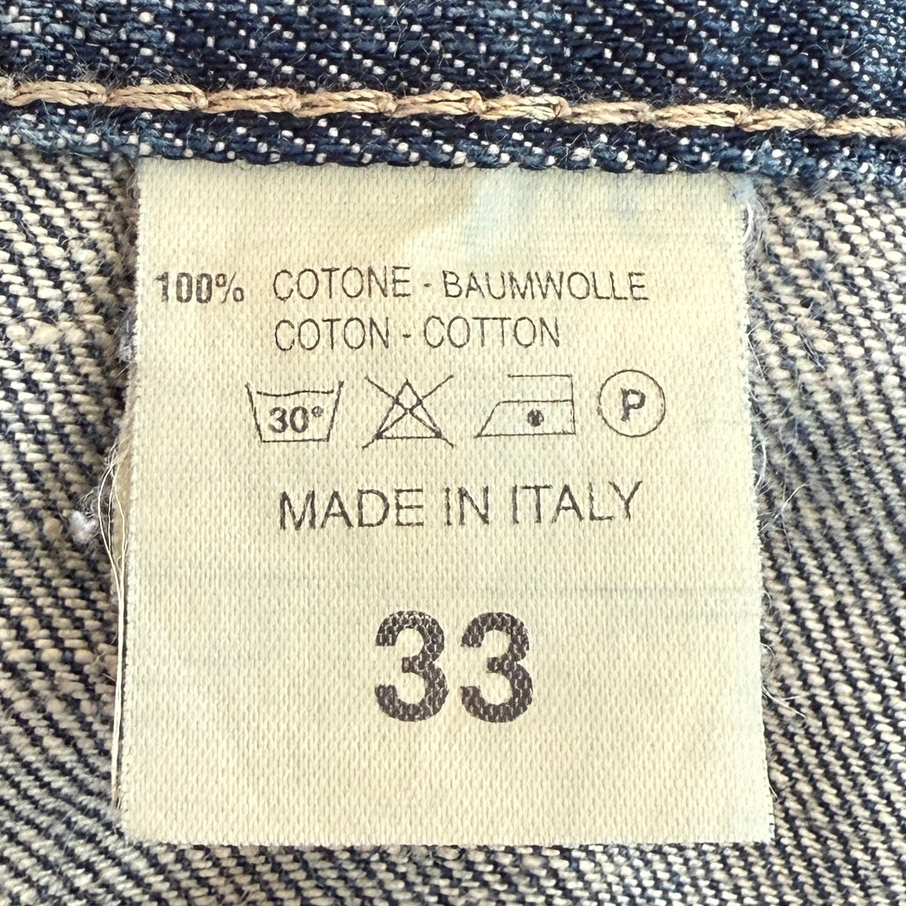 NEIL BARRETT 2004AW Vintage Denim Pants 139939 Size 33 ニールバレット ヴィンテージ デニムパンツ サイズ33