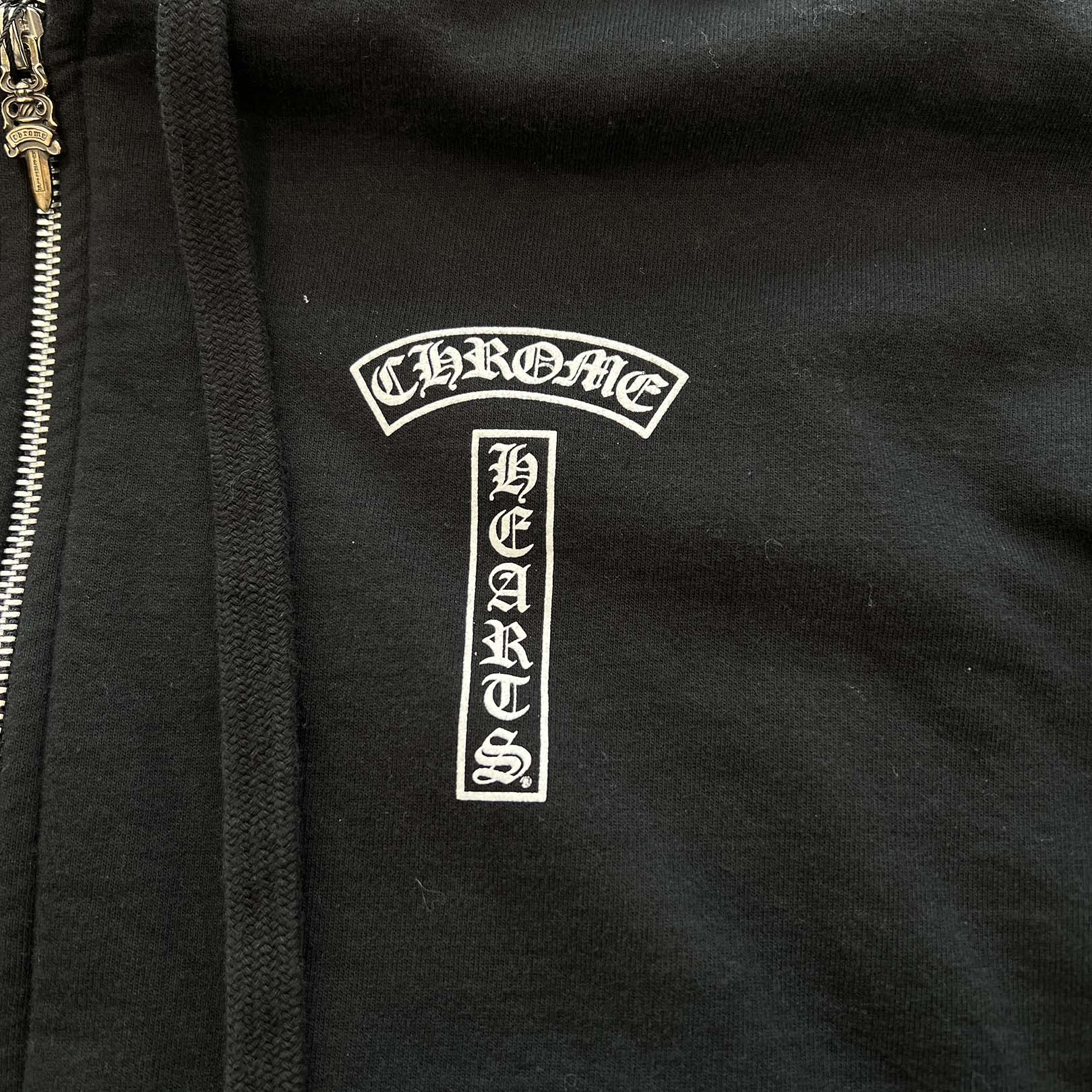 CHROME HEARTS Back Arch USA Logo Zip Up Hoodie Size XL クロムハーツ バックアーチ USAロゴ ジップアップフーディーサイズXL