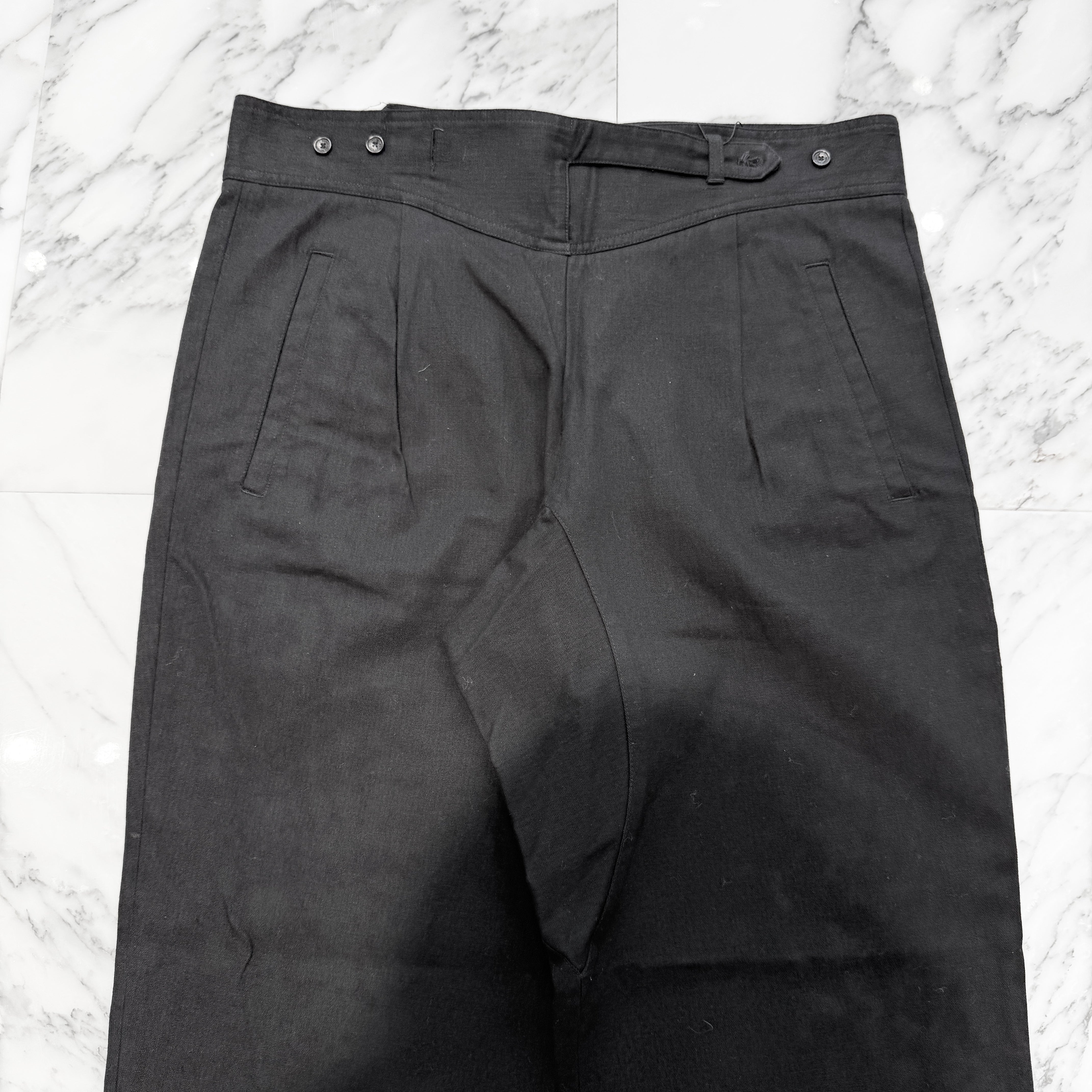 NEIL BARRETT Gabardine Tapered Pants BPA71L11 Size 50 ニールバレット ギャバジン テーパードパンツ スラックス サイズ50