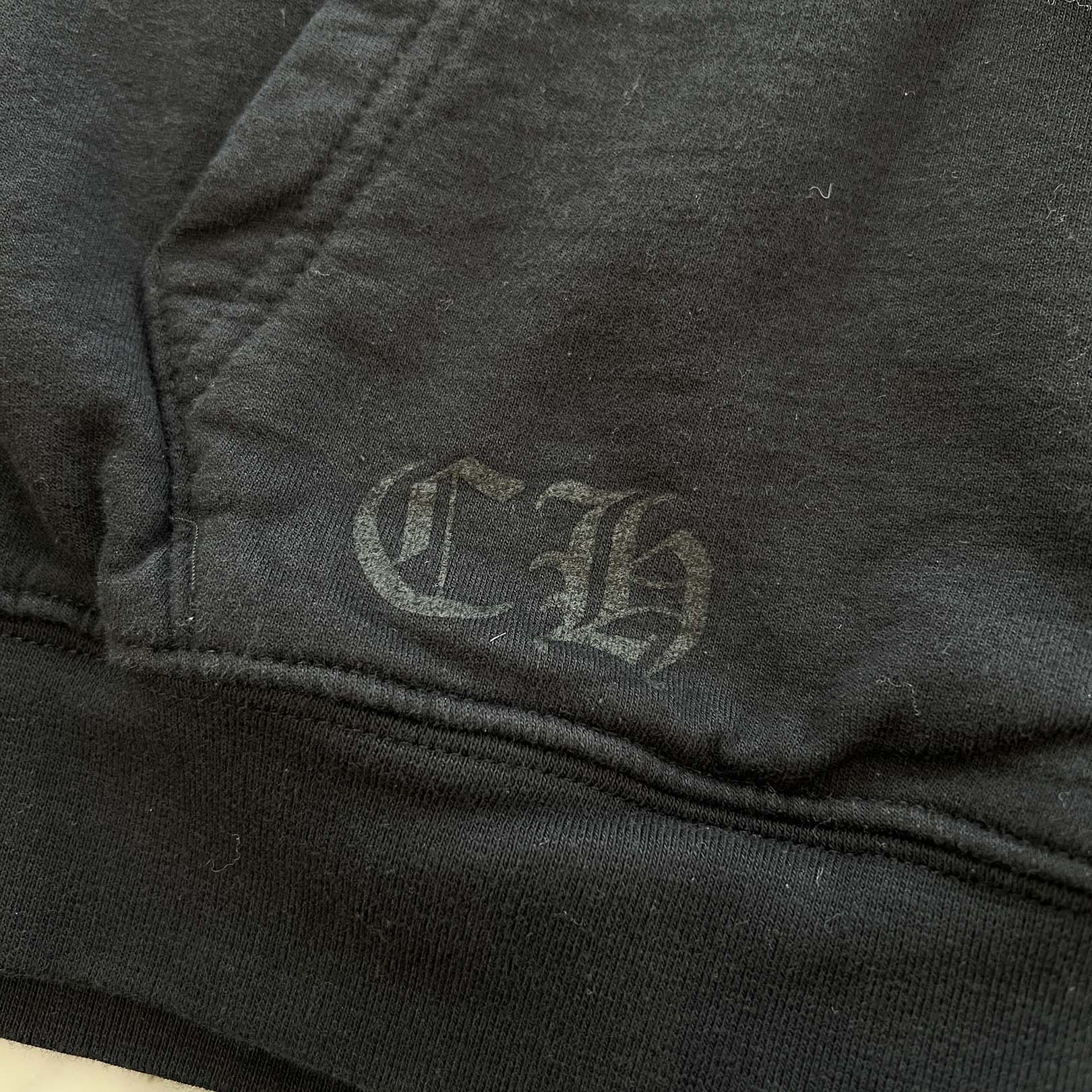 CHROME HEARTS Back Arch USA Logo Zip Up Hoodie Size XL クロムハーツ バックアーチ USAロゴ ジップアップフーディーサイズXL