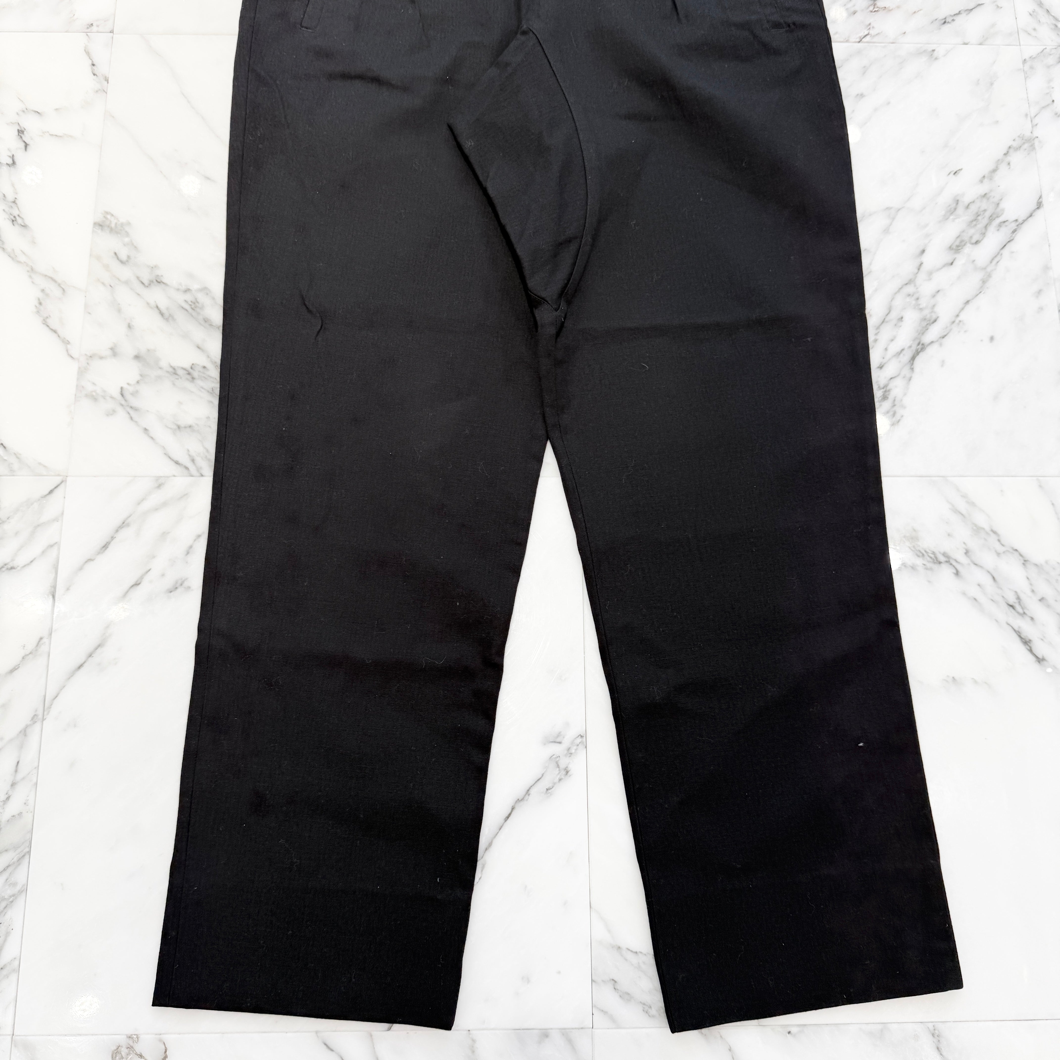 NEIL BARRETT Gabardine Tapered Pants BPA71L11 Size 50 ニールバレット ギャバジン テーパードパンツ スラックス サイズ50