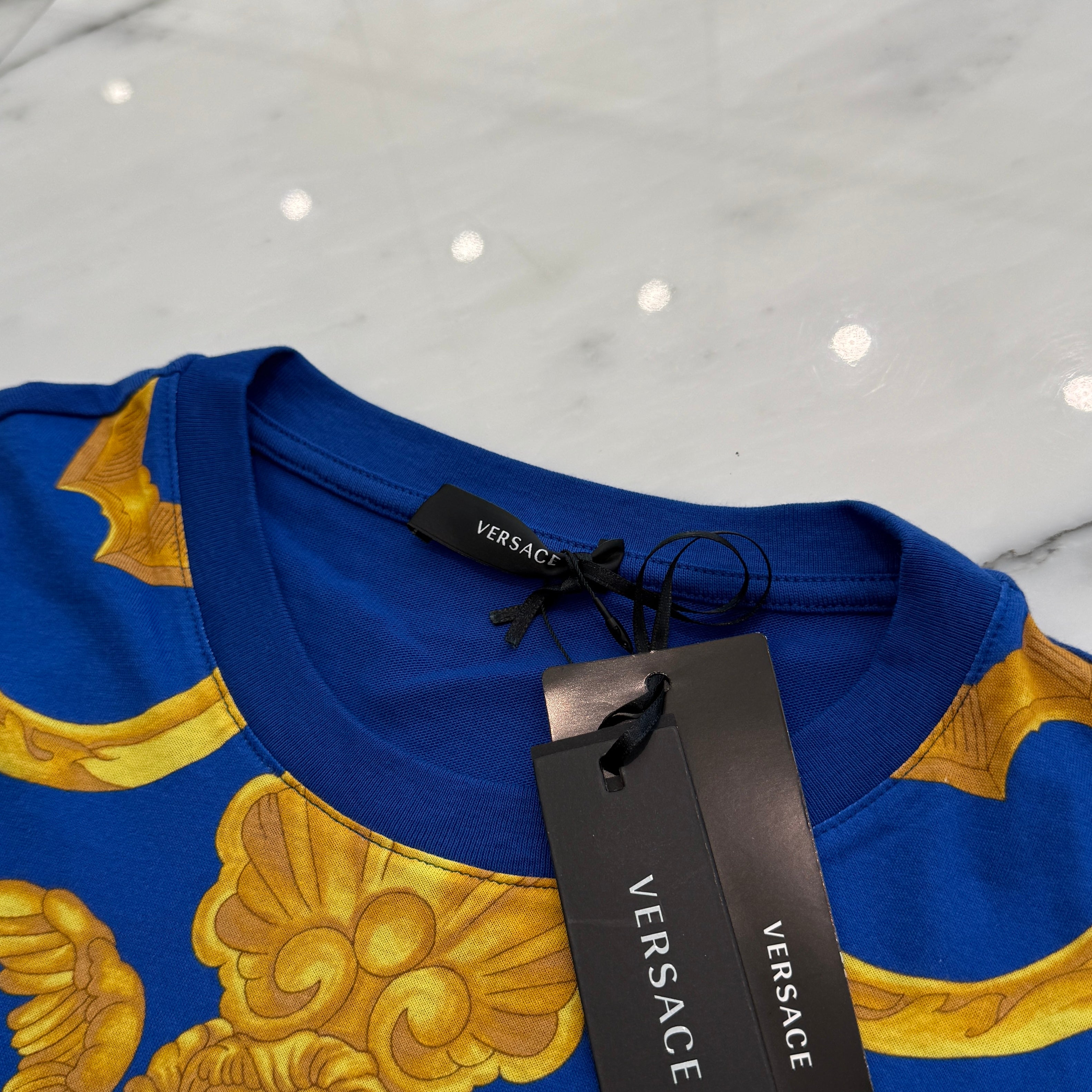 VERSACE 2023SS Baroque Medusa Print Tee 1012174 1A10245 Size 2XL ヴェルサーチェ バロック メデューサ プリント Tシャツ サイズ2XL