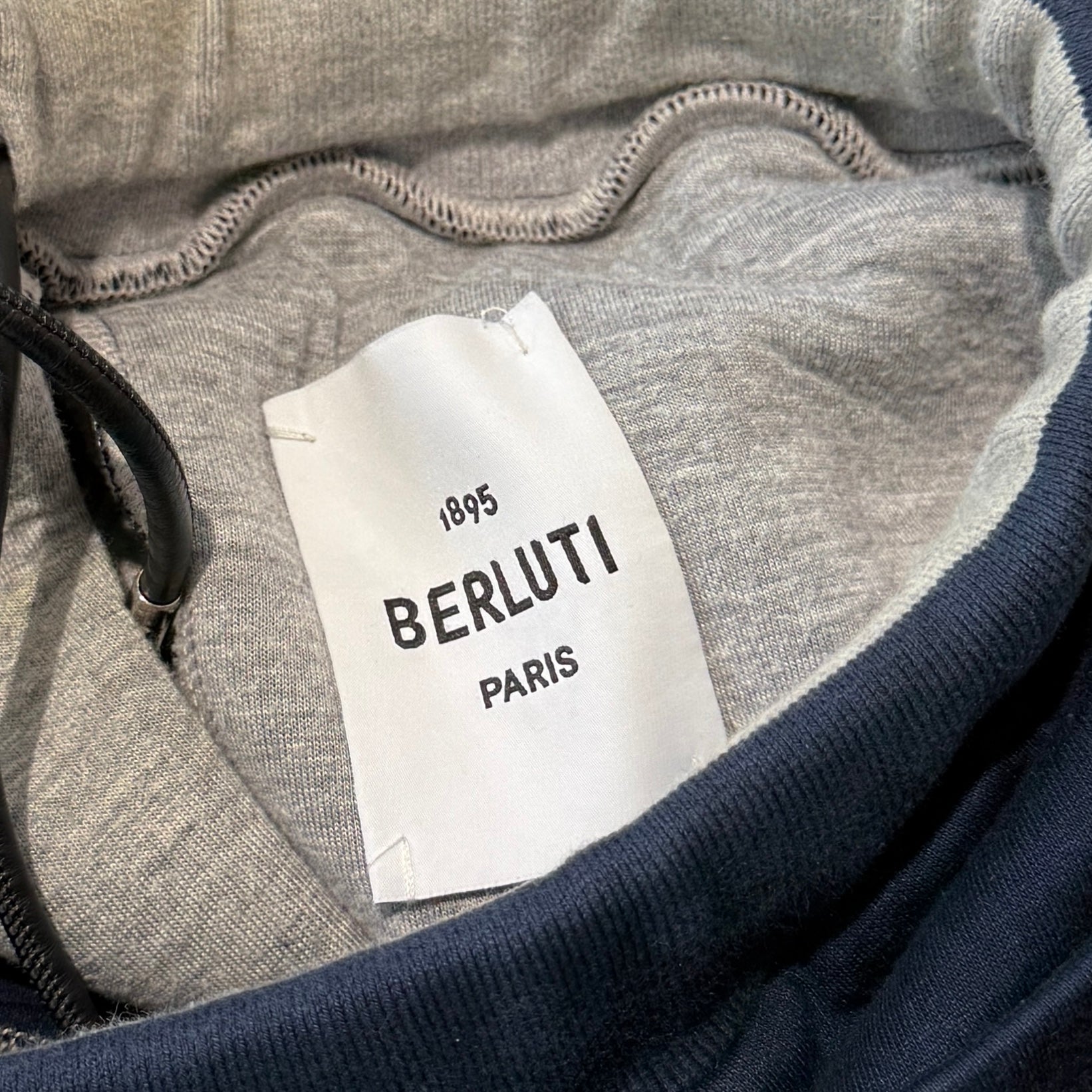 Berluti Calligraphy Embroidered Sweat Jogging Pants R23JTL33JAFD Size L ベルルッティ カリグラフィー刺繍 スウェット ジョギングパンツ サイズL