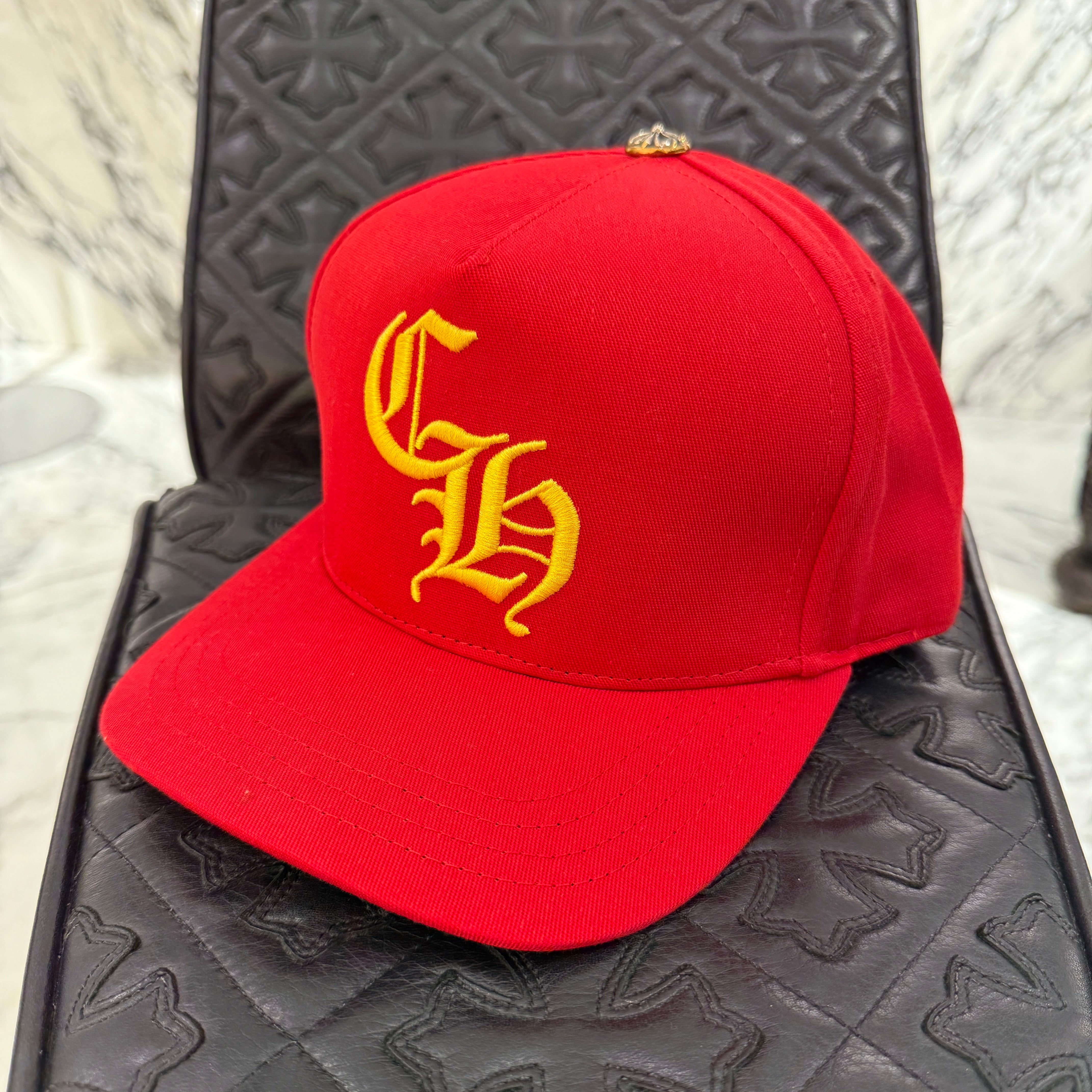 CHROME HEARTS CH Logo Embroidery Trucker Cap Size ONE SIZE（53-60）クロムハーツ CHロゴ刺繍 トラッカーキャップ サイズONE SIZE（53-60）