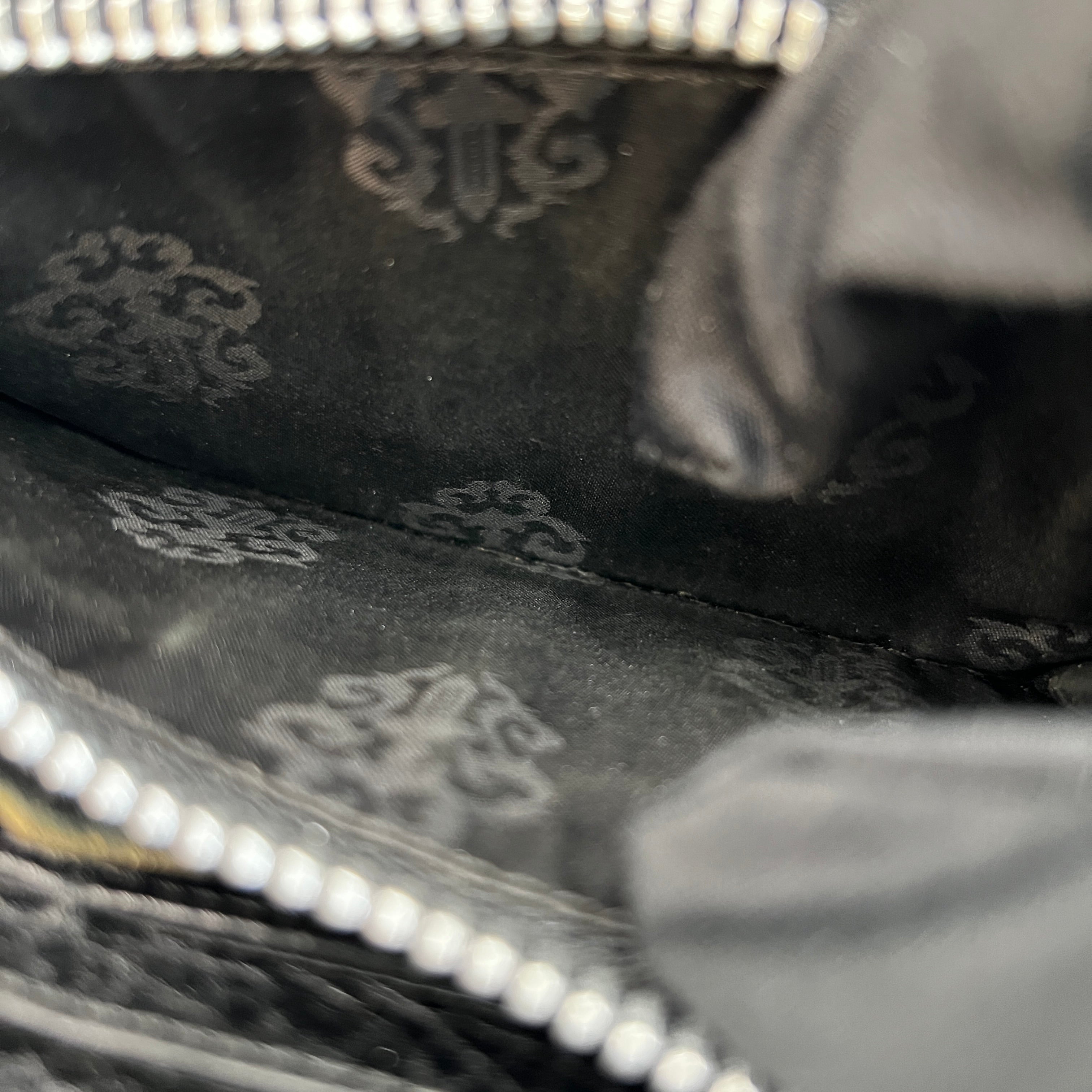 CHROME HEARTS Multi Cemetery Cross Leather Patch Quilting Wallet クロムハーツ マルチ セメタリークロス レザーパッチ キルティング ウォレット