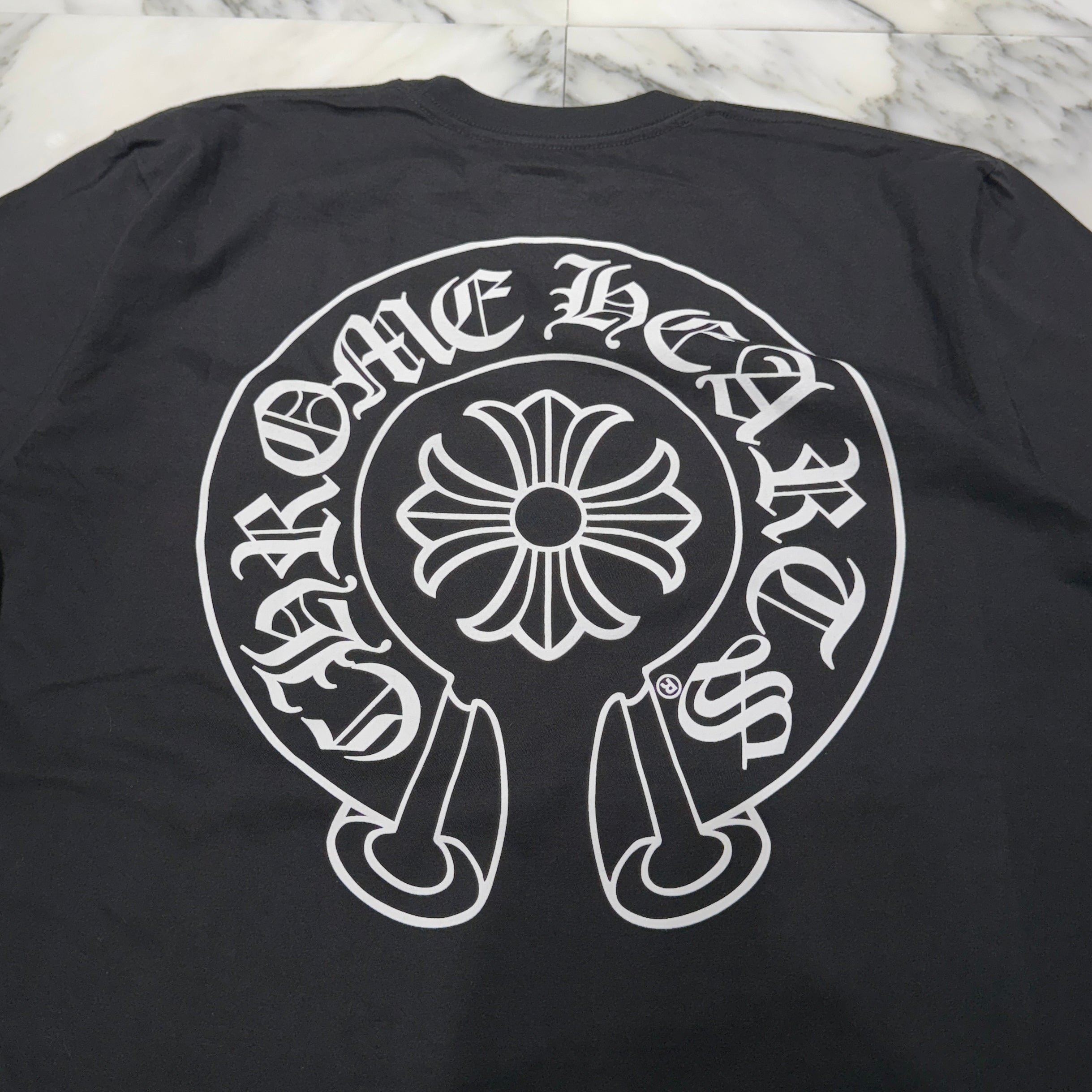 †Chrome Hearts†ニューヨーク限定★ホースシューロゴTシャツ Chrome Hearts - クロムハーツ CH T-SHRT LTD ニューヨーク限定