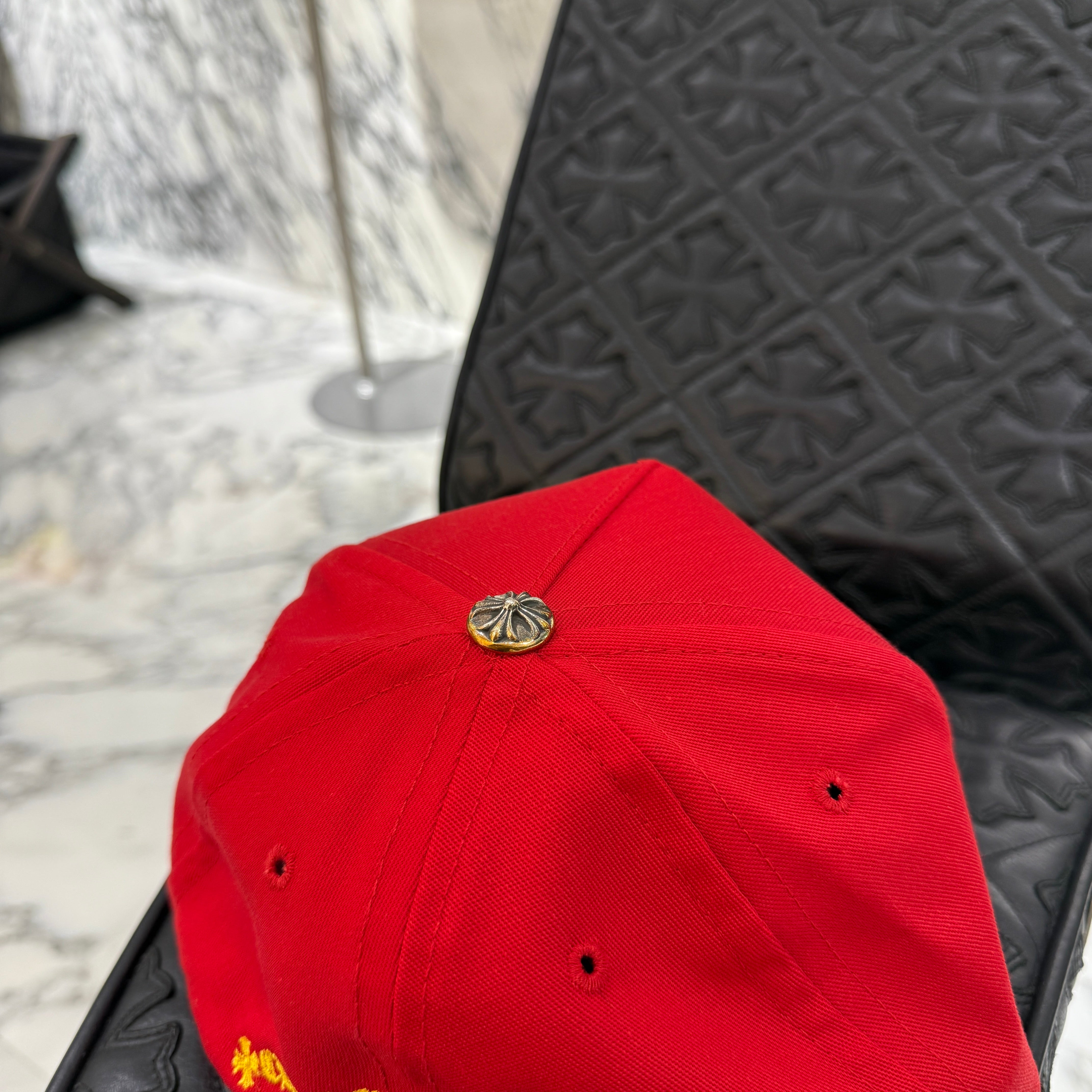 CHROME HEARTS CH Logo Embroidery Trucker Cap Size ONE SIZE（53-60）クロムハーツ CHロゴ刺繍 トラッカーキャップ サイズONE SIZE（53-60）