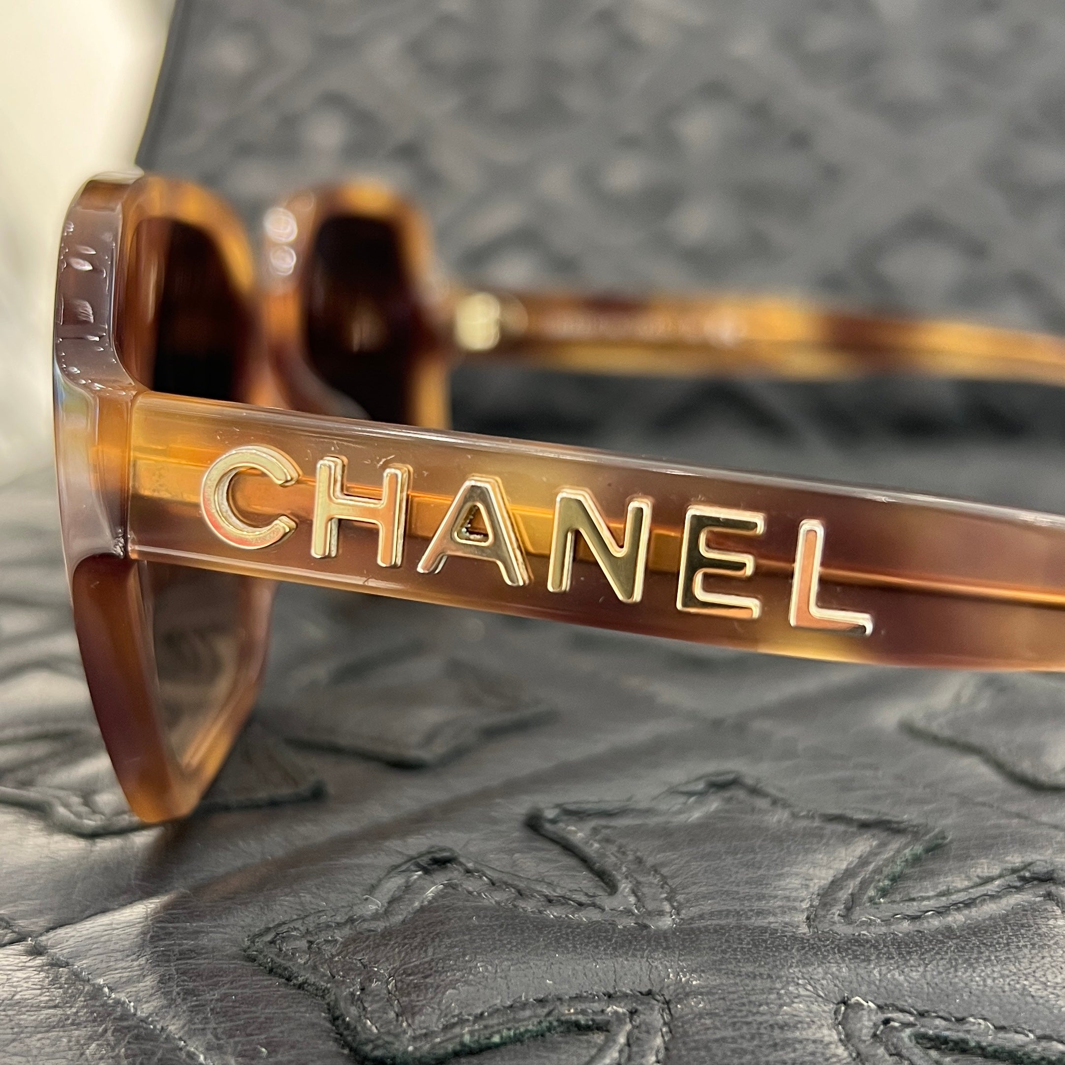 CHANEL Square Shape Sunglasses 5408-A c.1660/S5 56□17 140 シャネル スクエア シェイプ サングラス