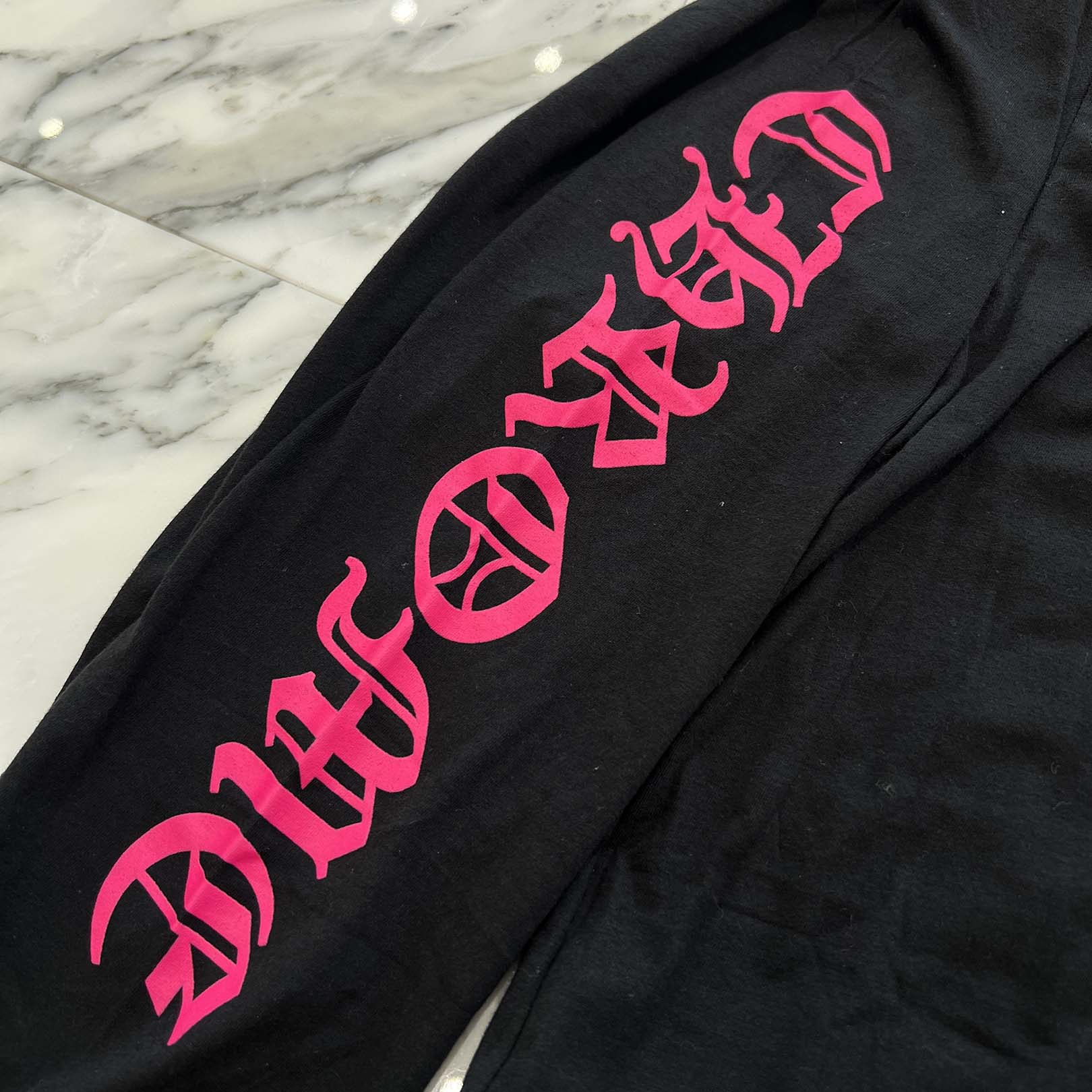 CHROME HEARTS 2025AW Old English Neck Logo Long Sleeve Tee Size XXL クロムハーツ ネックロゴ ロングスリーブ Tシャツ サイズXXL