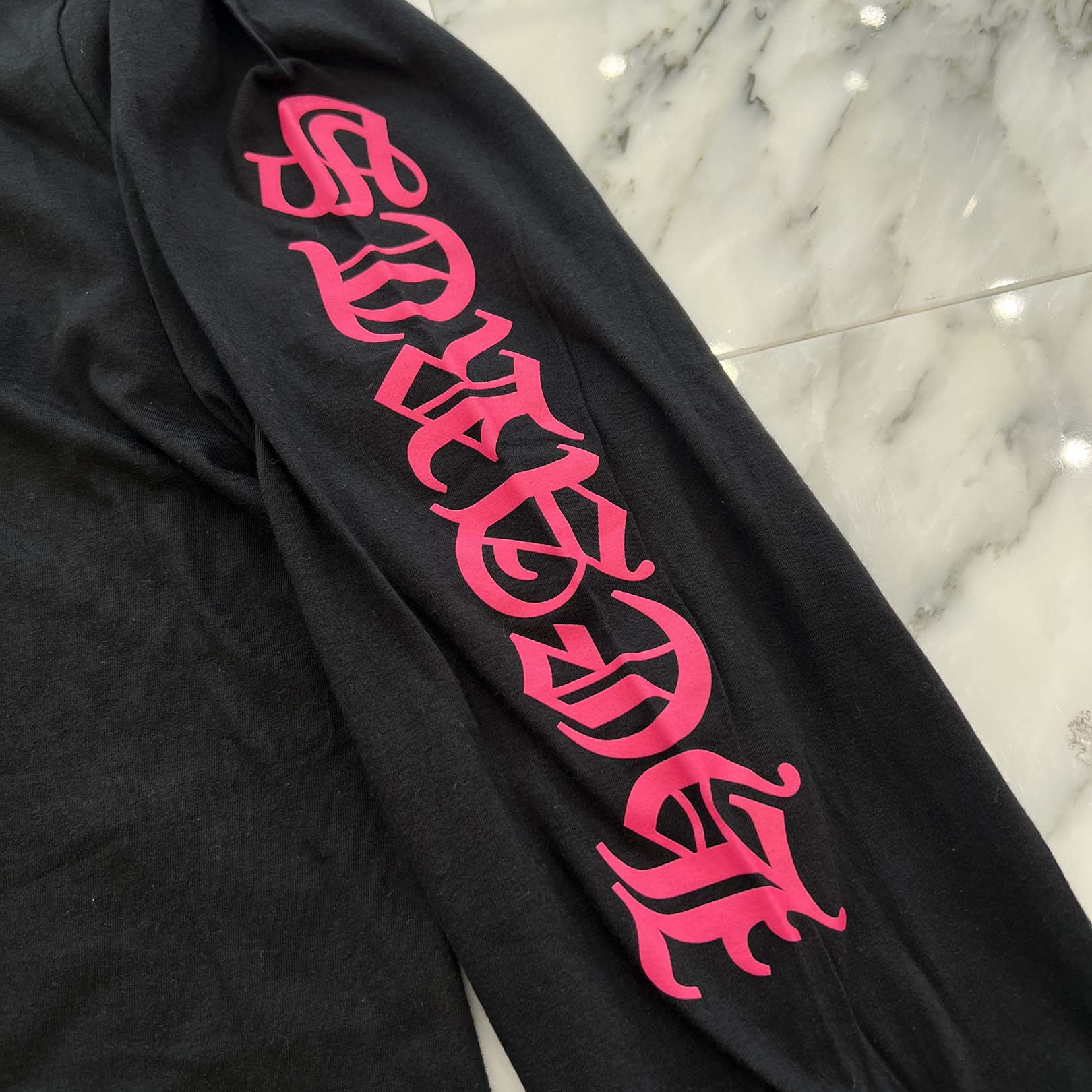 CHROME HEARTS 2025AW Old English Neck Logo Long Sleeve Tee Size XXL クロムハーツ ネックロゴ ロングスリーブ Tシャツ サイズXXL