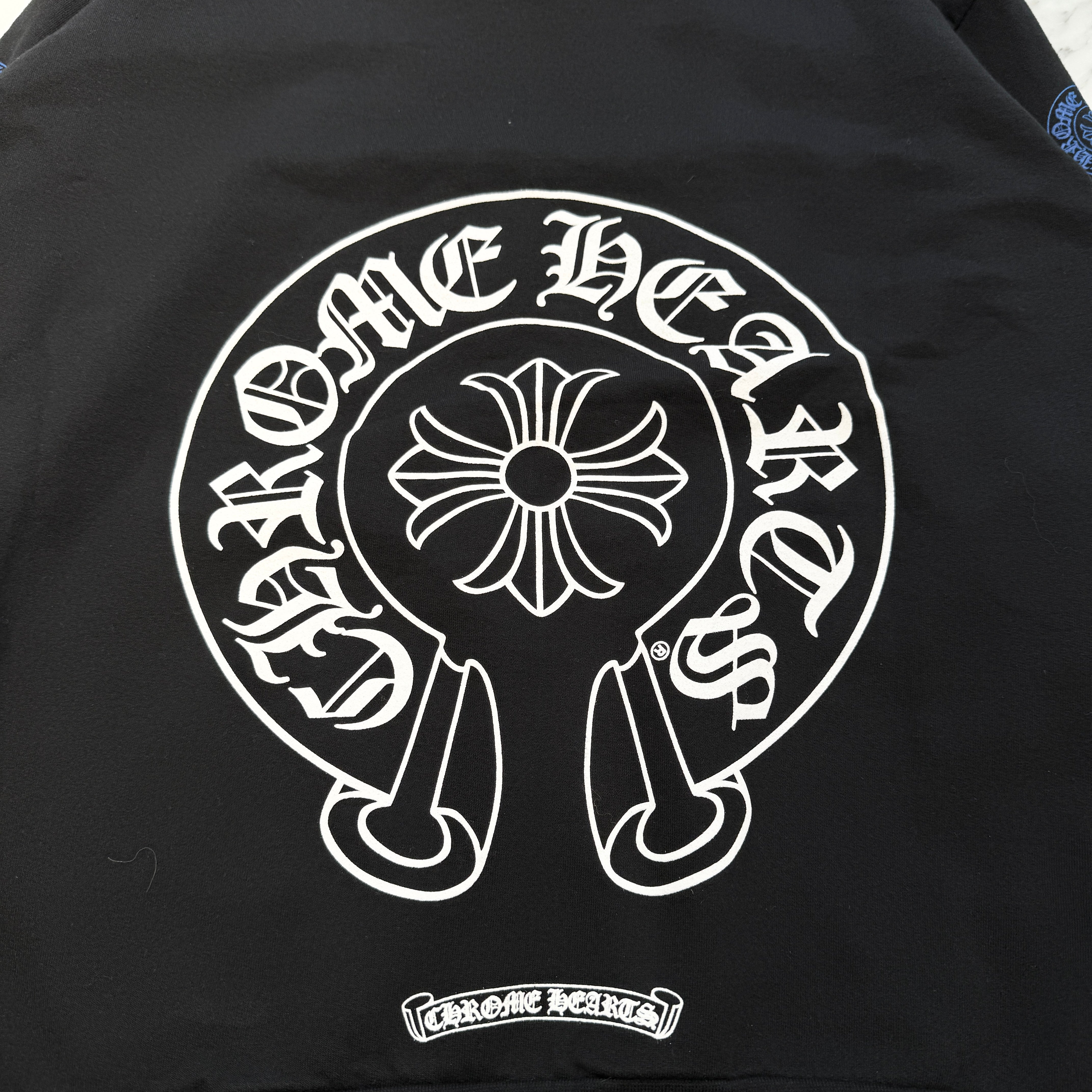 CHROME HEARTS 2022SS Multi Color Horseshoe Zip Up Hoodie Size M クロムハーツ マルチカラーホースシュー ジップアップフーディ サイズM