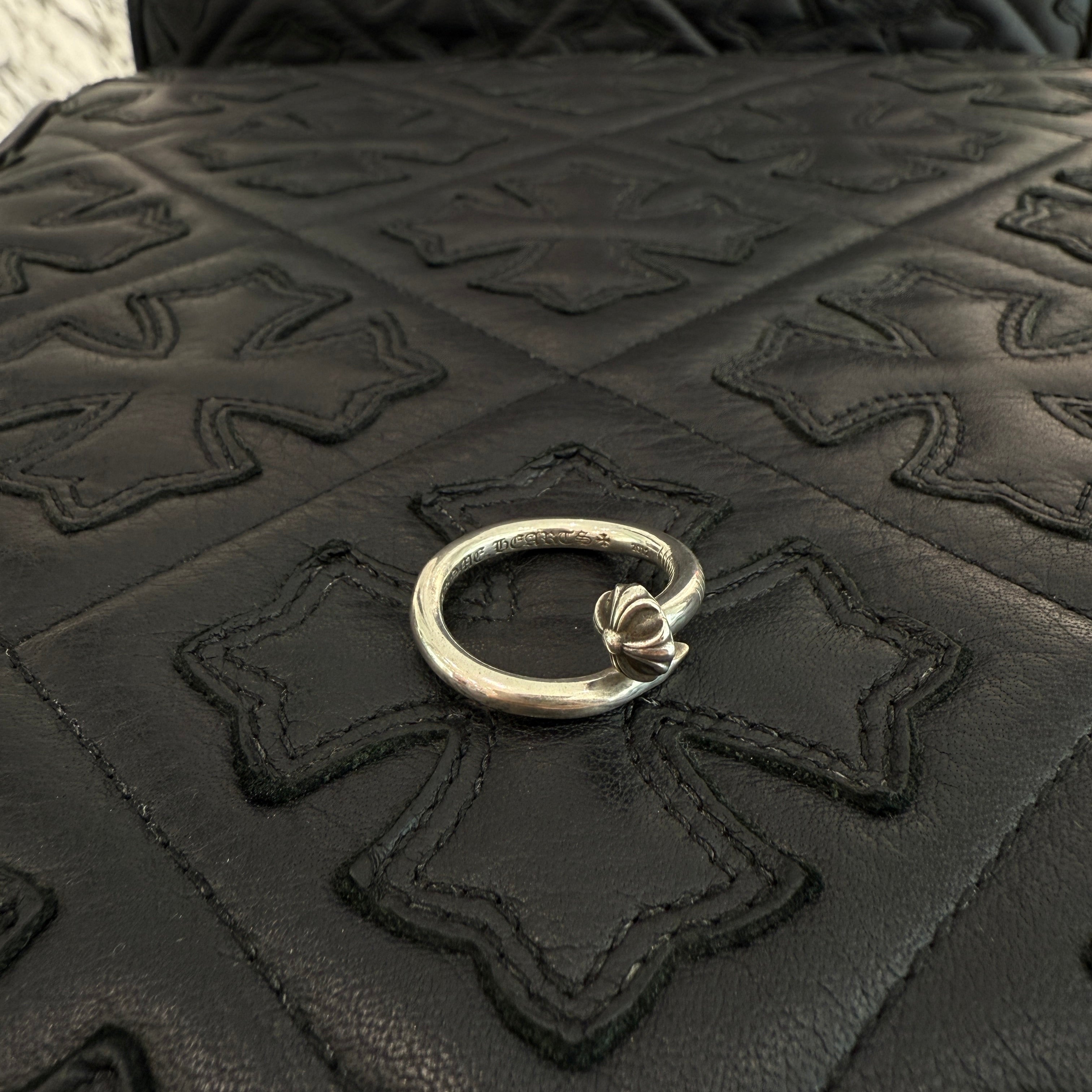 CHROME HEARTS Nail Cross Ball Ring Size 20号 クロムハーツ ネイル クロスボール リング サイズ20号