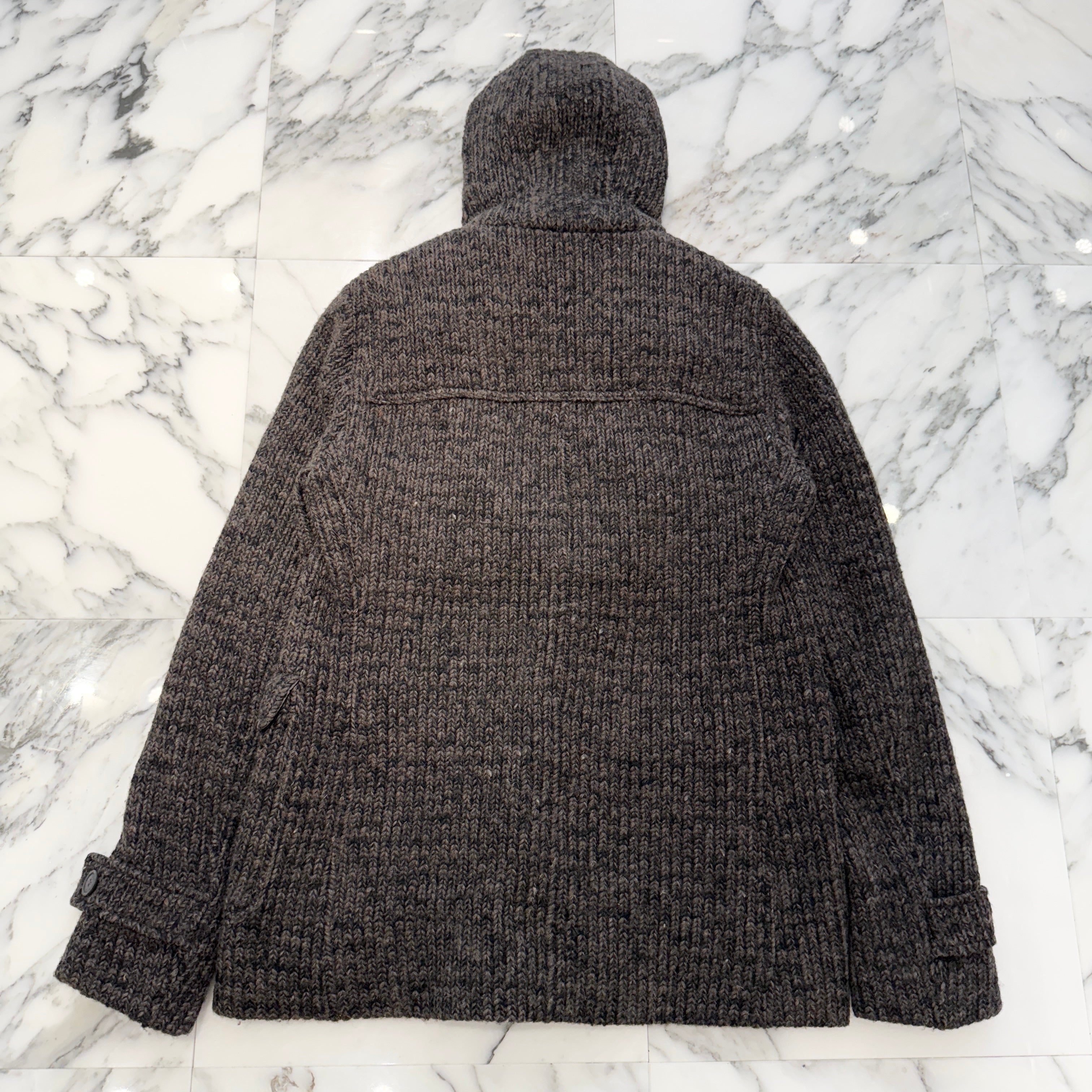 HERNO ESTERNO-OUTSIDE WOOL DUFFEL COAT 71317-5-39744-8900 Size 50 ヘルノ エスターノアウトサイド ウール ダッフル コート サイズ50