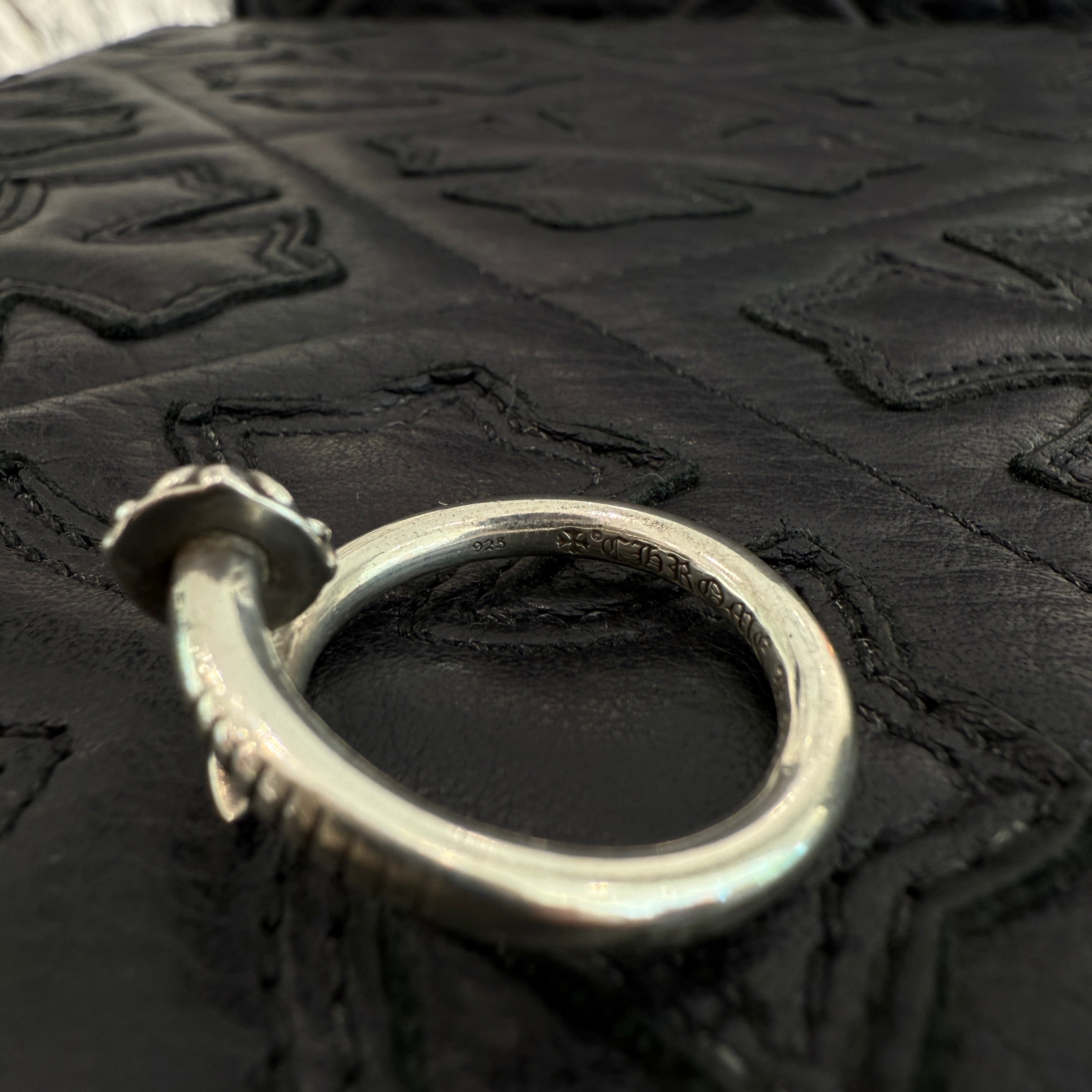 CHROME HEARTS Nail Cross Ball Ring Size 20号 クロムハーツ ネイル