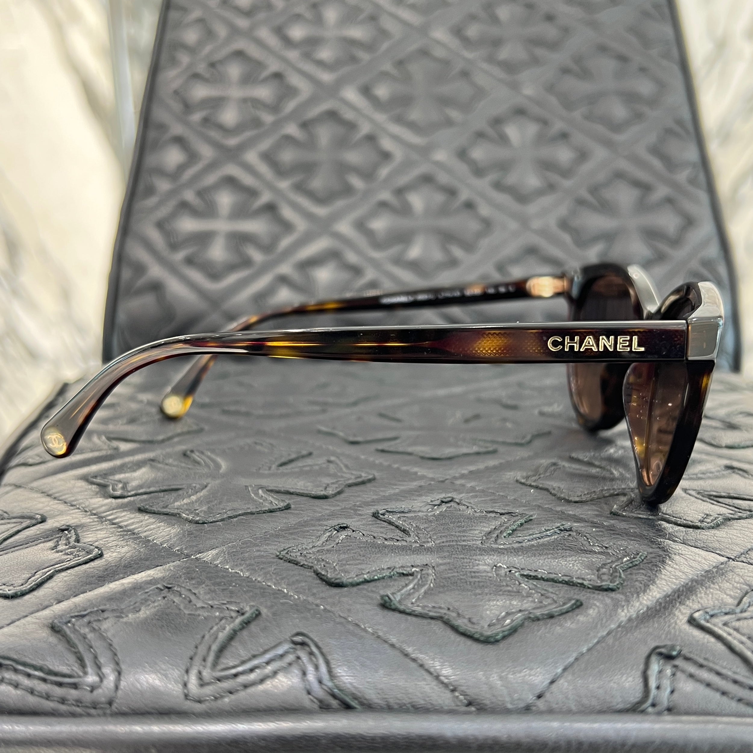 CHANEL Panto Shape Sunglasses 5523-U c.714/43 52□20 140 シャネル パント シェイプ サングラス