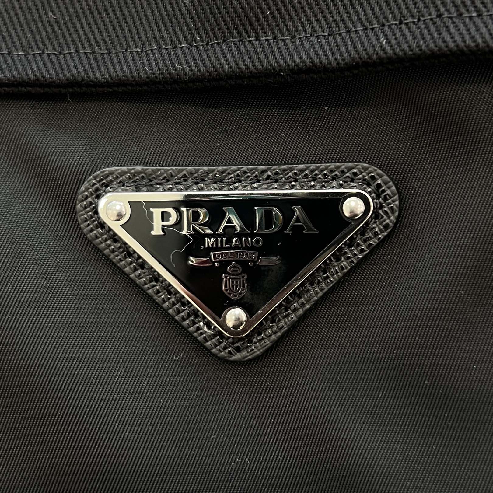 PRADA 2024SS Triangle Logo Re-Nylon Zip Up Jacket SC810 S000 16HH Size L プラダ トライアングルロゴリナイロンジップアップジャケット サイズL