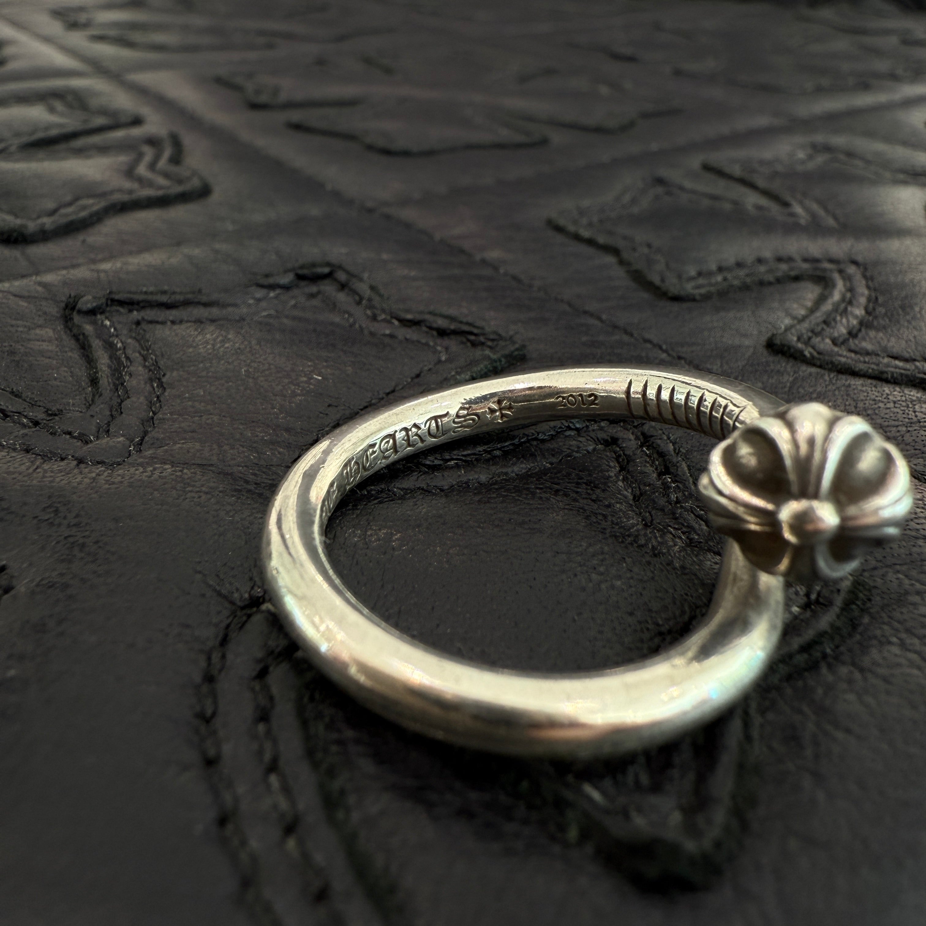 CHROME HEARTS Nail Cross Ball Ring Size 20号 クロムハーツ ネイル クロスボール リング サイズ20号