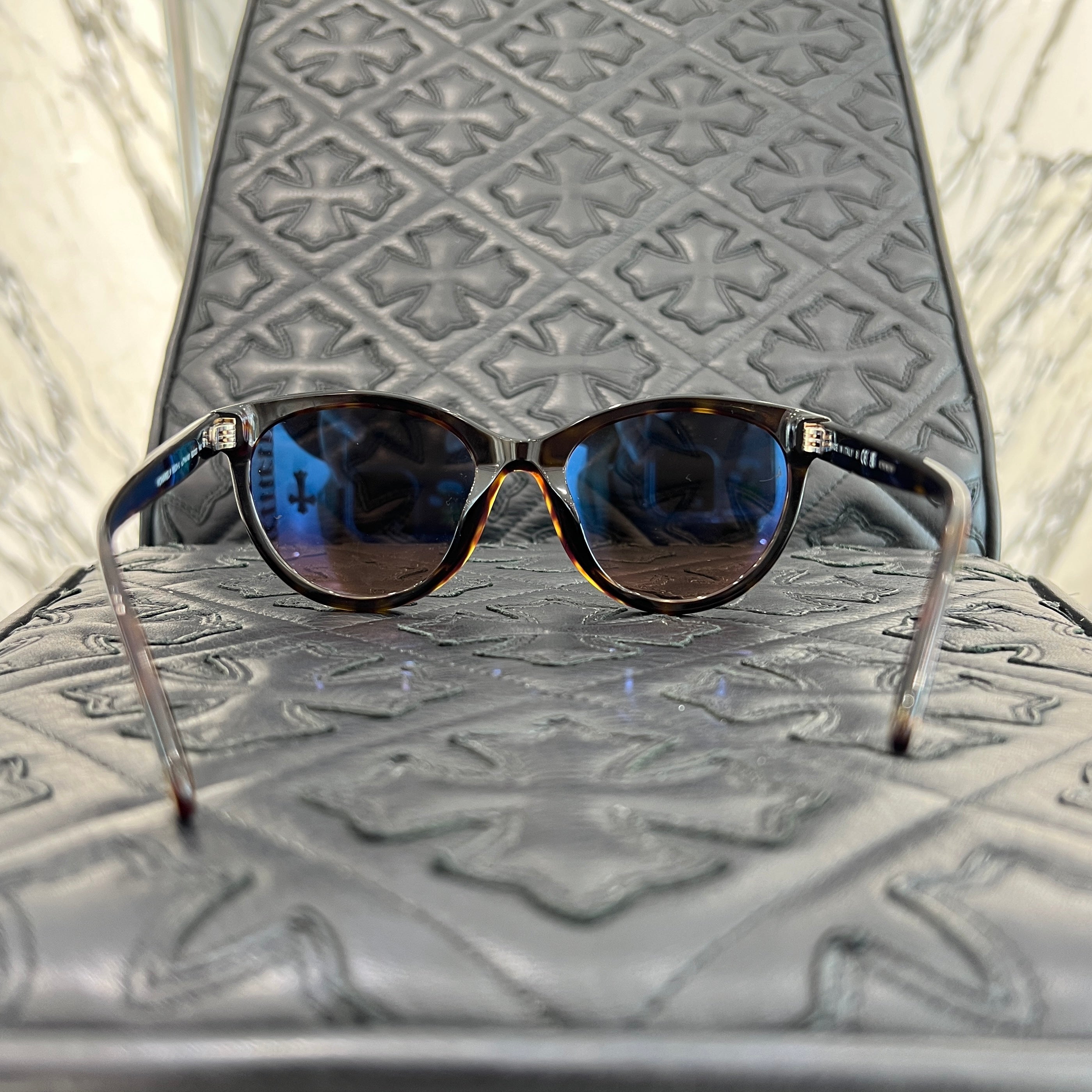 CHANEL Panto Shape Sunglasses 5523-U c.714/43 52□20 140 シャネル パント シェイプ サングラス