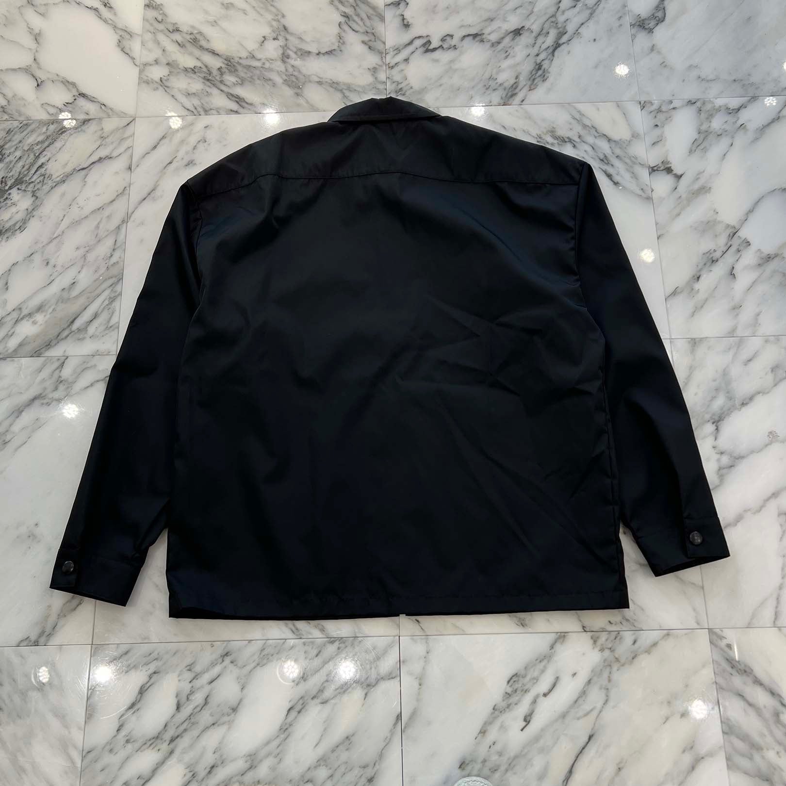 PRADA 2024SS Triangle Logo Re-Nylon Zip Up Jacket SC810 S000 16HH Size L プラダ トライアングルロゴリナイロンジップアップジャケット サイズL