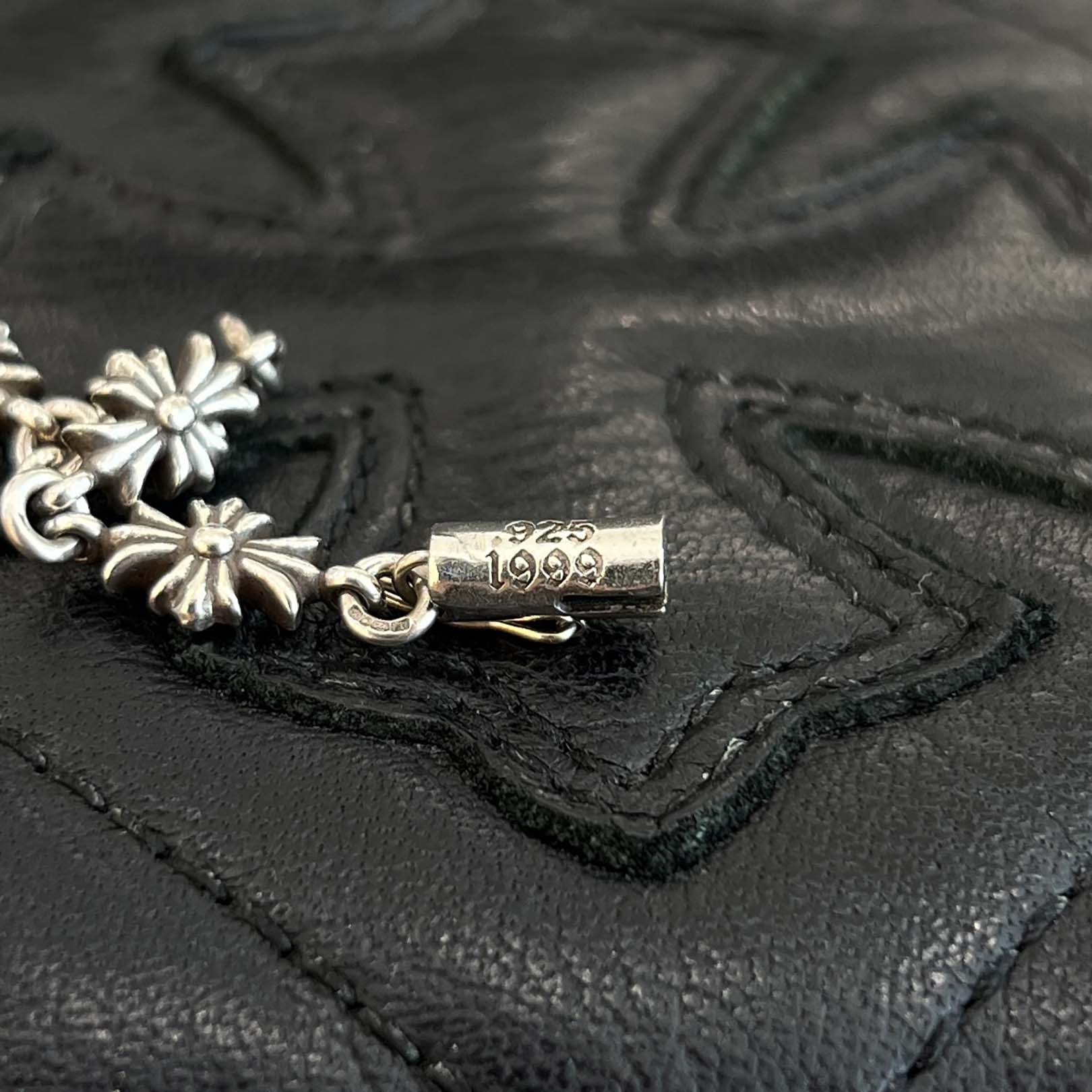 CHROME HEARTS Tiny E CH Plus Bracelet 10 LINK クロムハーツ タイニーE CHプラス ブレスレット 10リンク