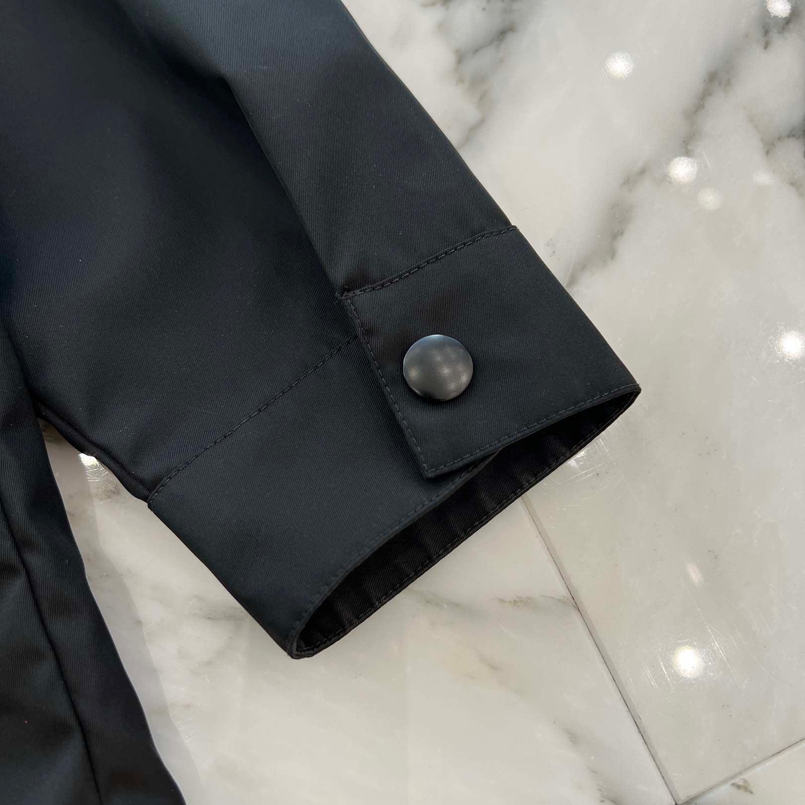 PRADA 2024SS Triangle Logo Re-Nylon Zip Up Jacket SC810 S000 16HH Size L プラダ トライアングルロゴリナイロンジップアップジャケット サイズL