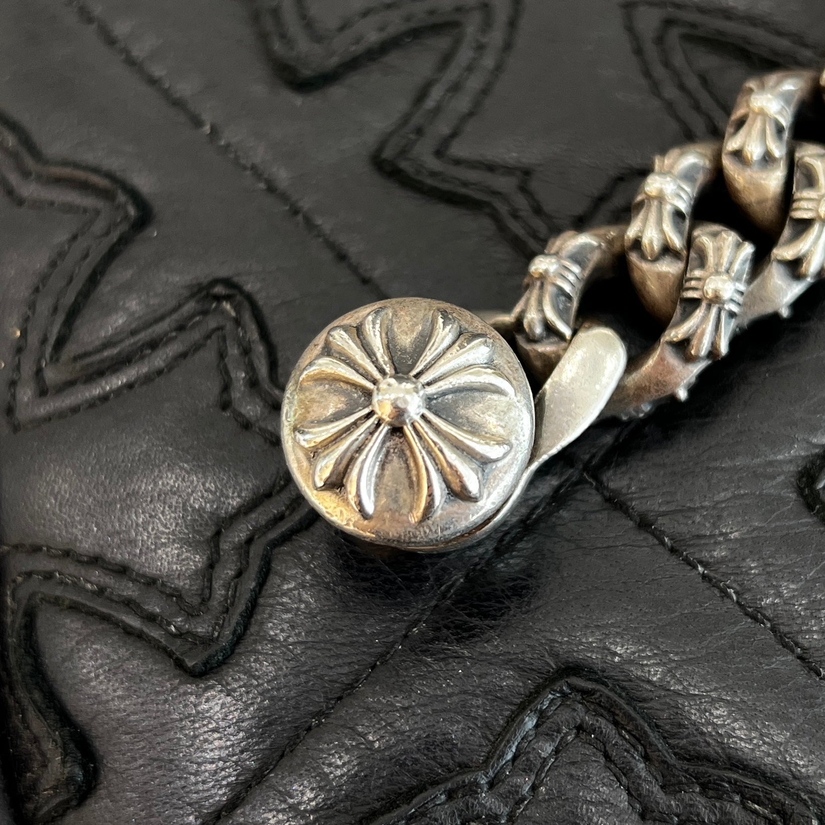 CHROME HEARTS XTRA FANCY LINK 1 Clip Bracelet 13 LINK クロムハーツ エクストラファンシーリンク 1クリップ ブレスレット 13LINK