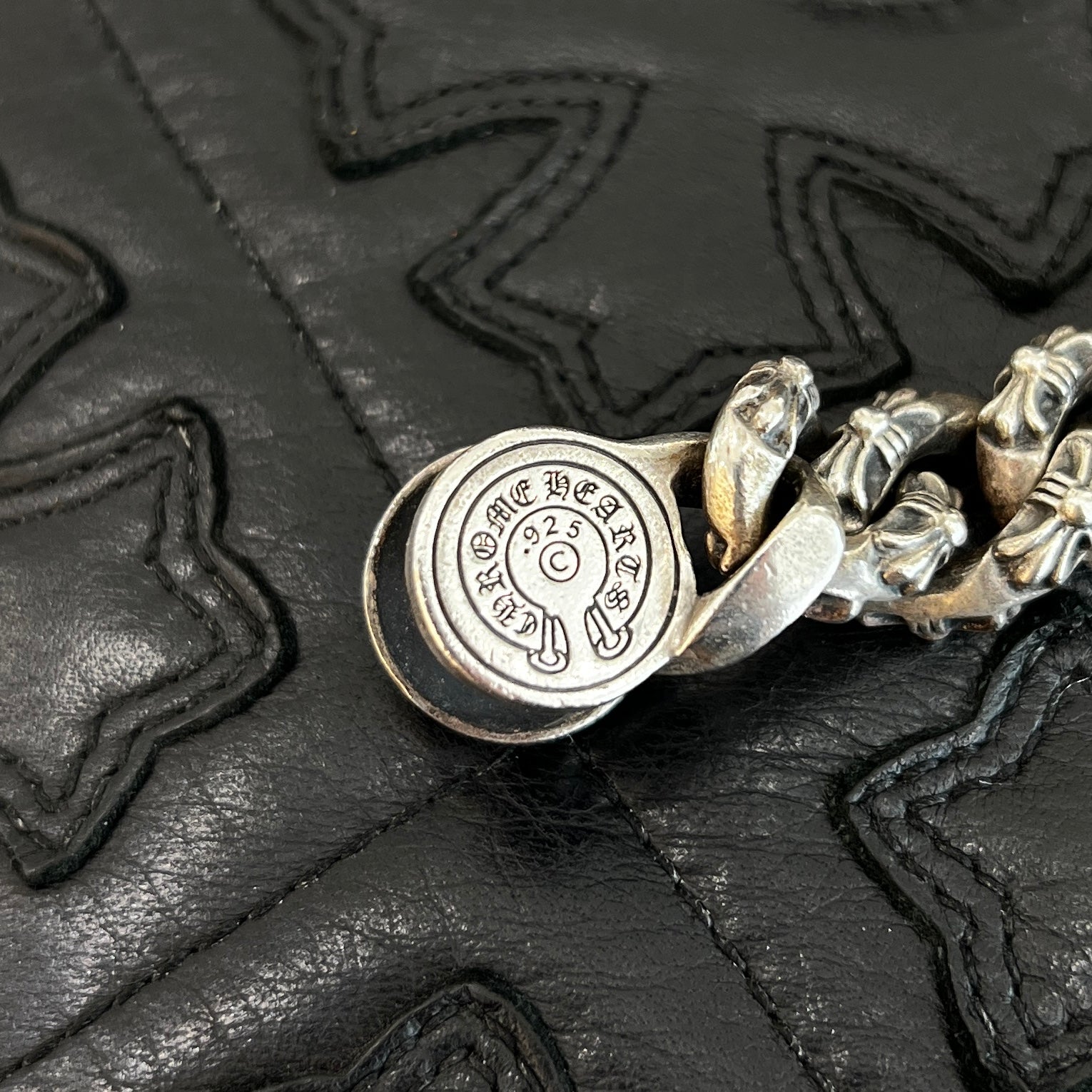 CHROME HEARTS XTRA FANCY LINK 1 Clip Bracelet 13 LINK クロム