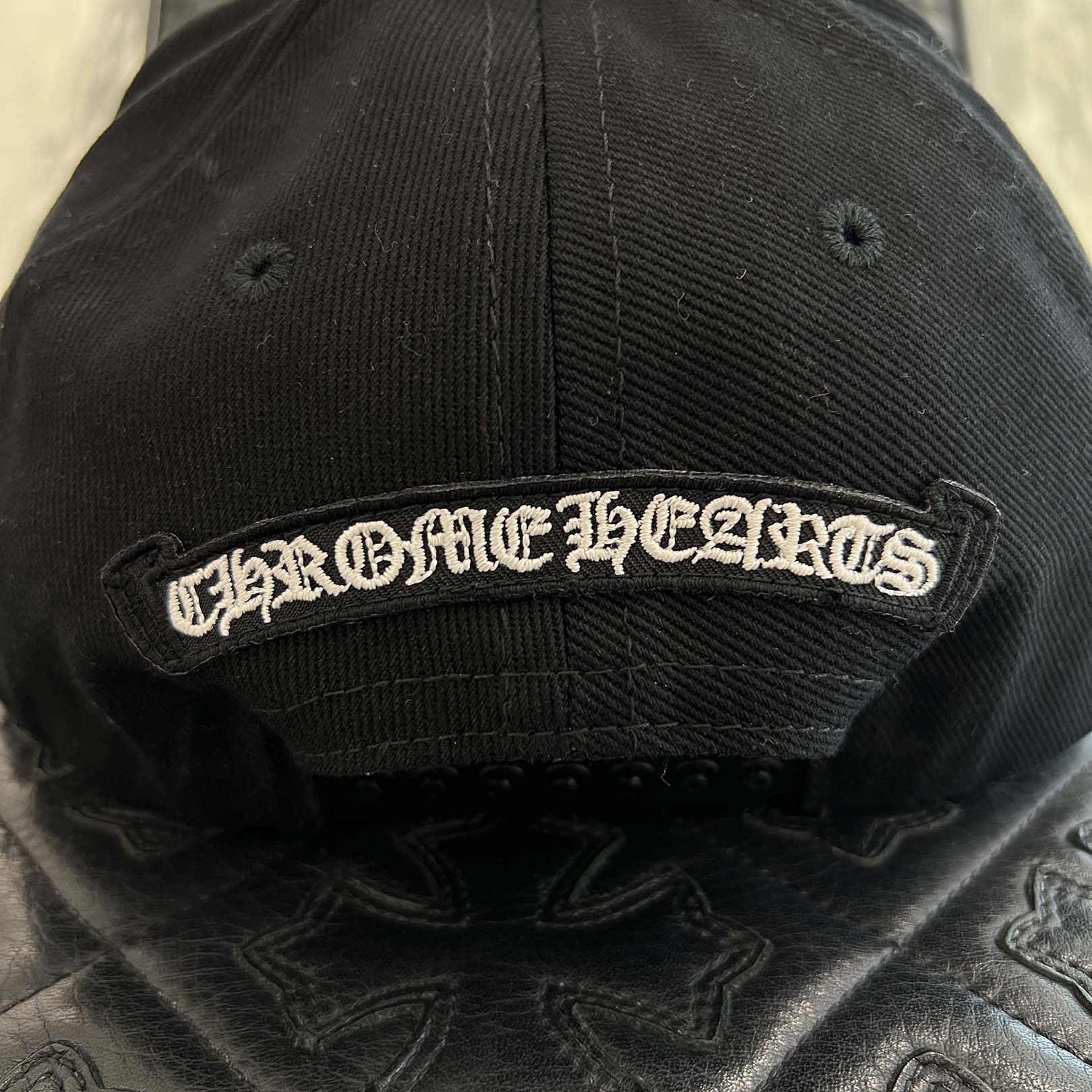 CHROME HEARTS RS3 Cross Embroidery Trucker Cap Size ONE SIZE (51-61) クロムハーツ RS3クロス刺繡 トラッカーキャップ ONE SIZE (51-61)